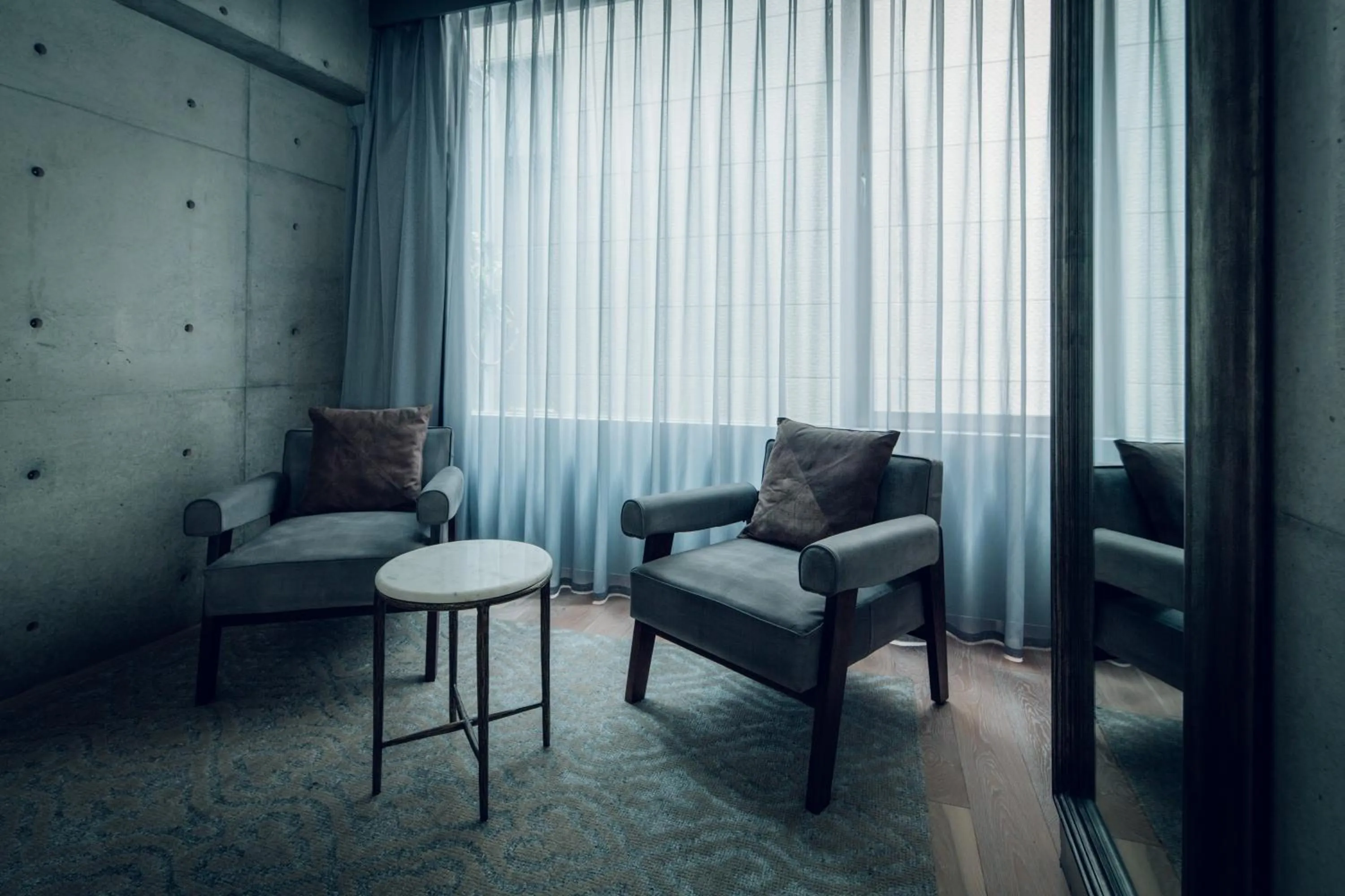 Living room in node hotel