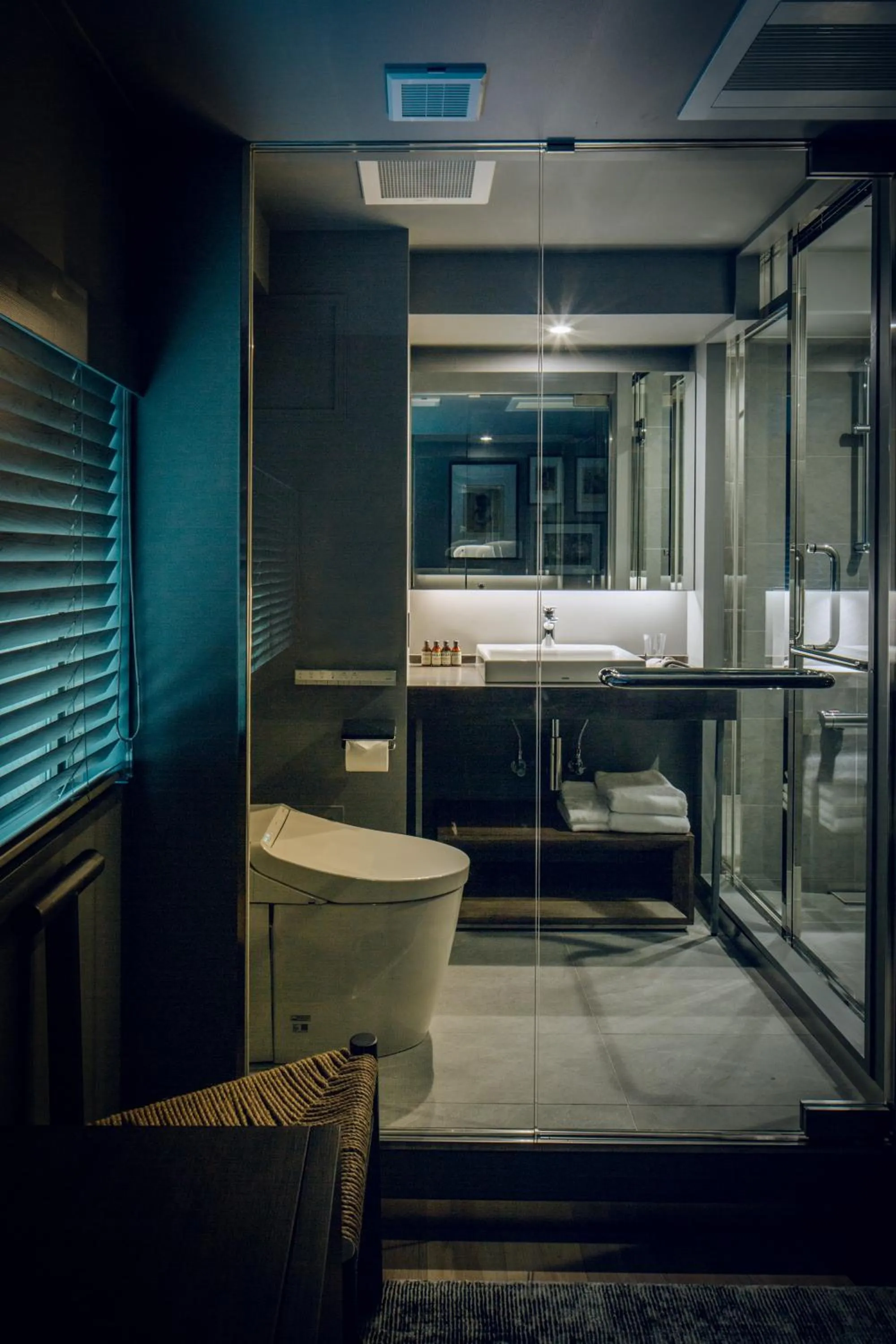 Toilet in node hotel