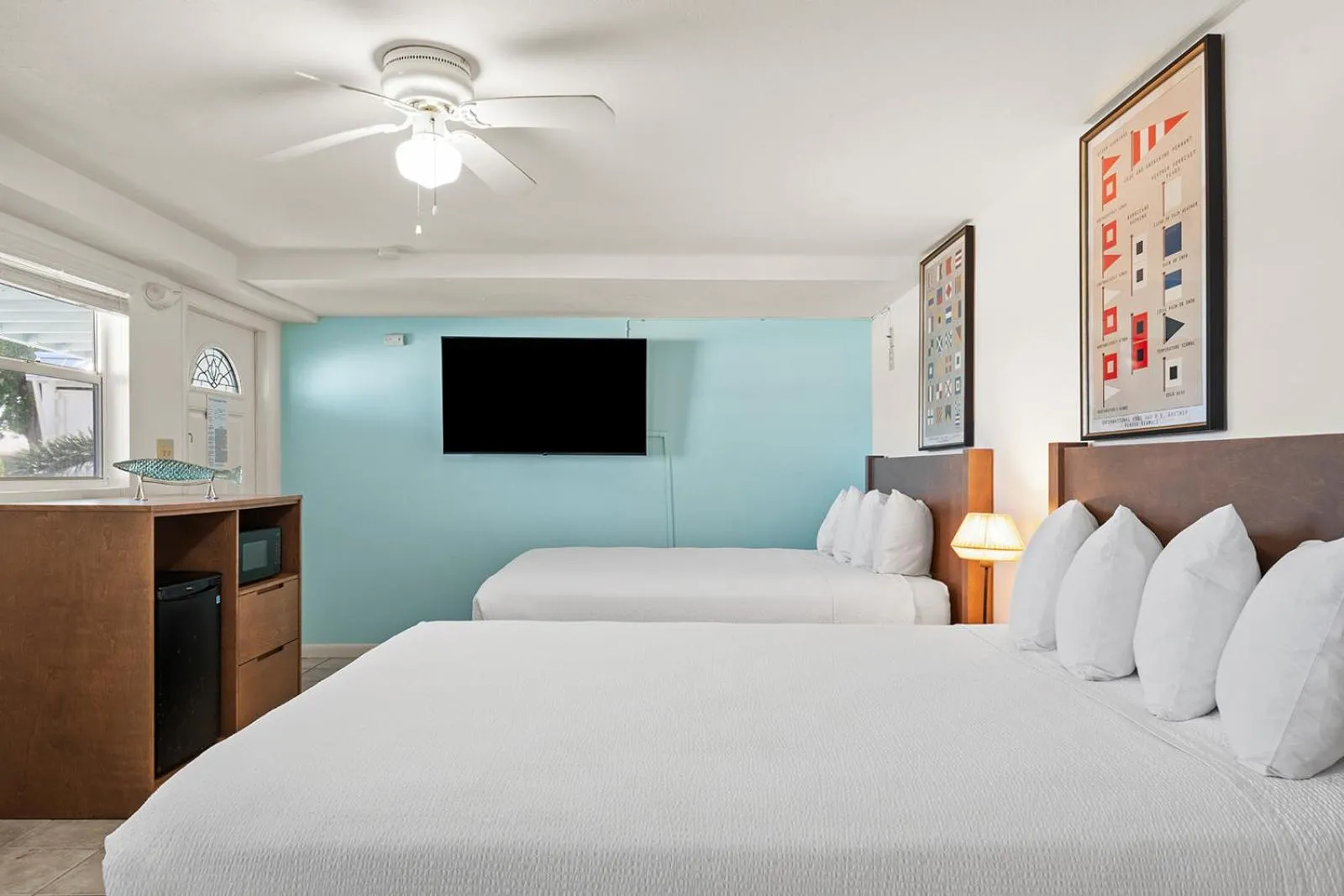 Bed in Parmer's Resort