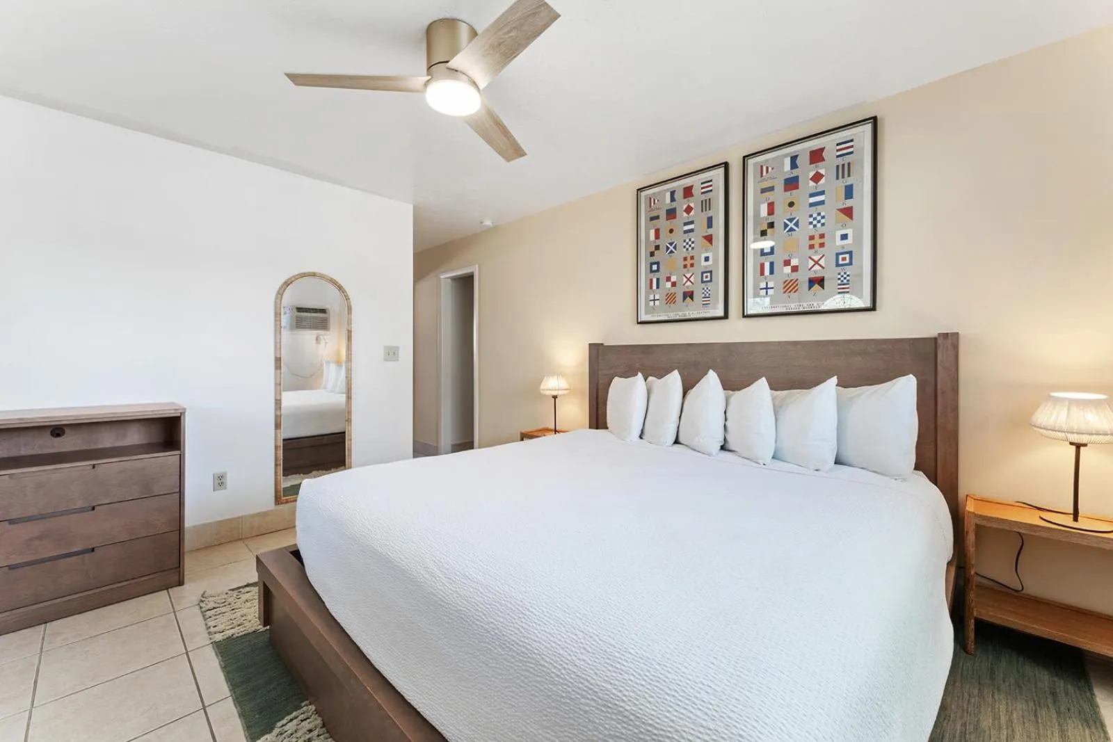 Bed in Parmer's Resort