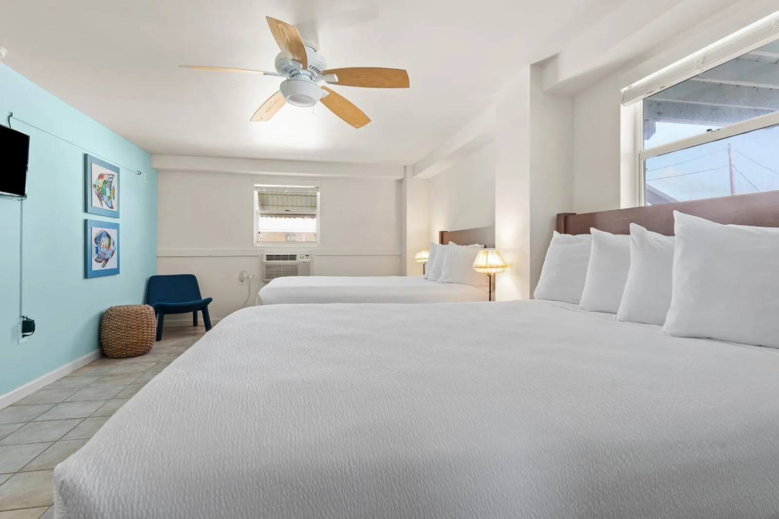 Bed in Parmer's Resort