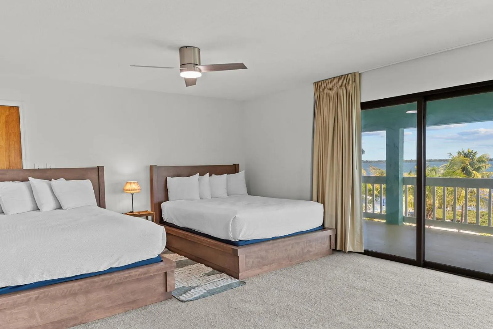 Bed in Parmer's Resort