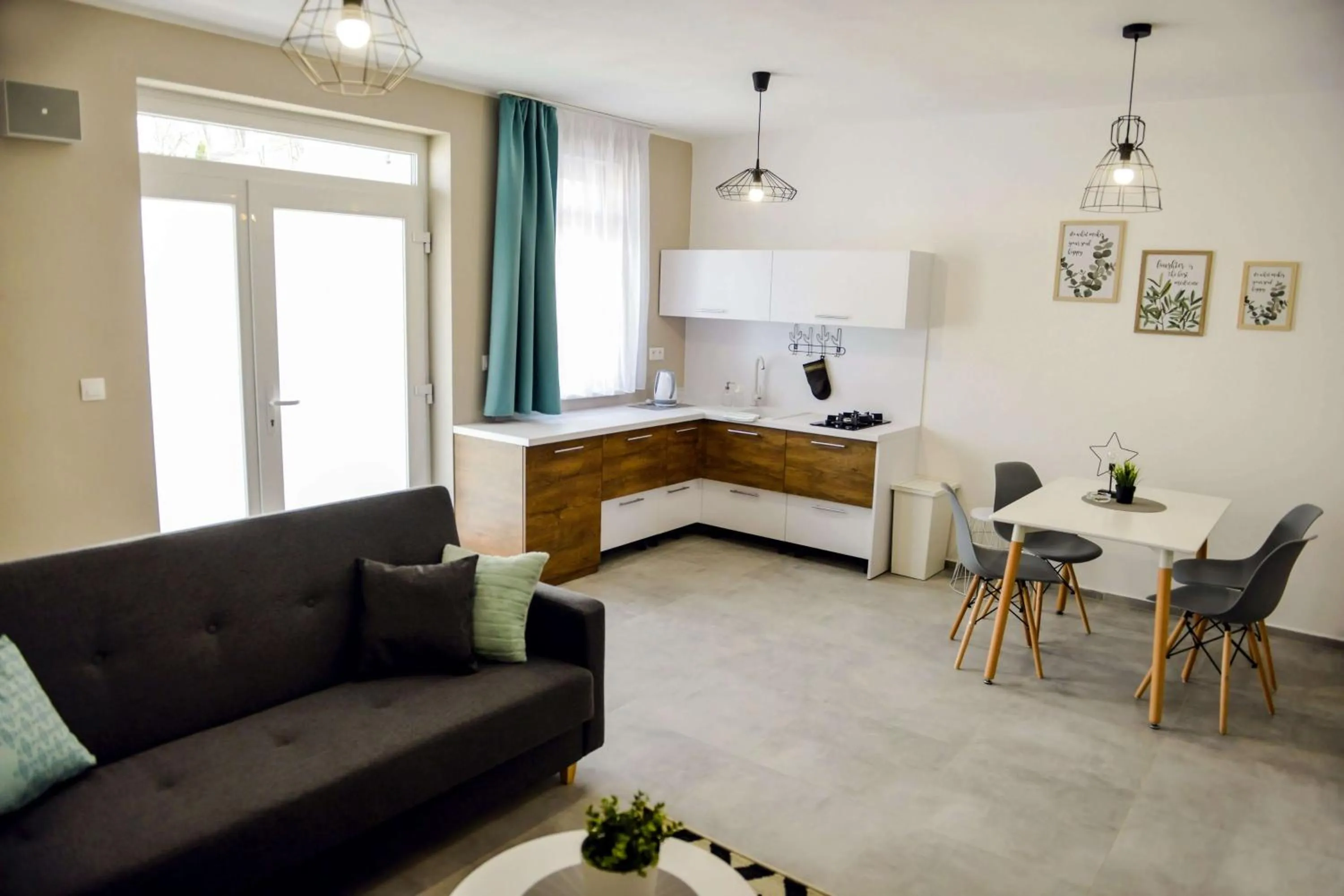 Kitchen or kitchenette in Penzión Fonte