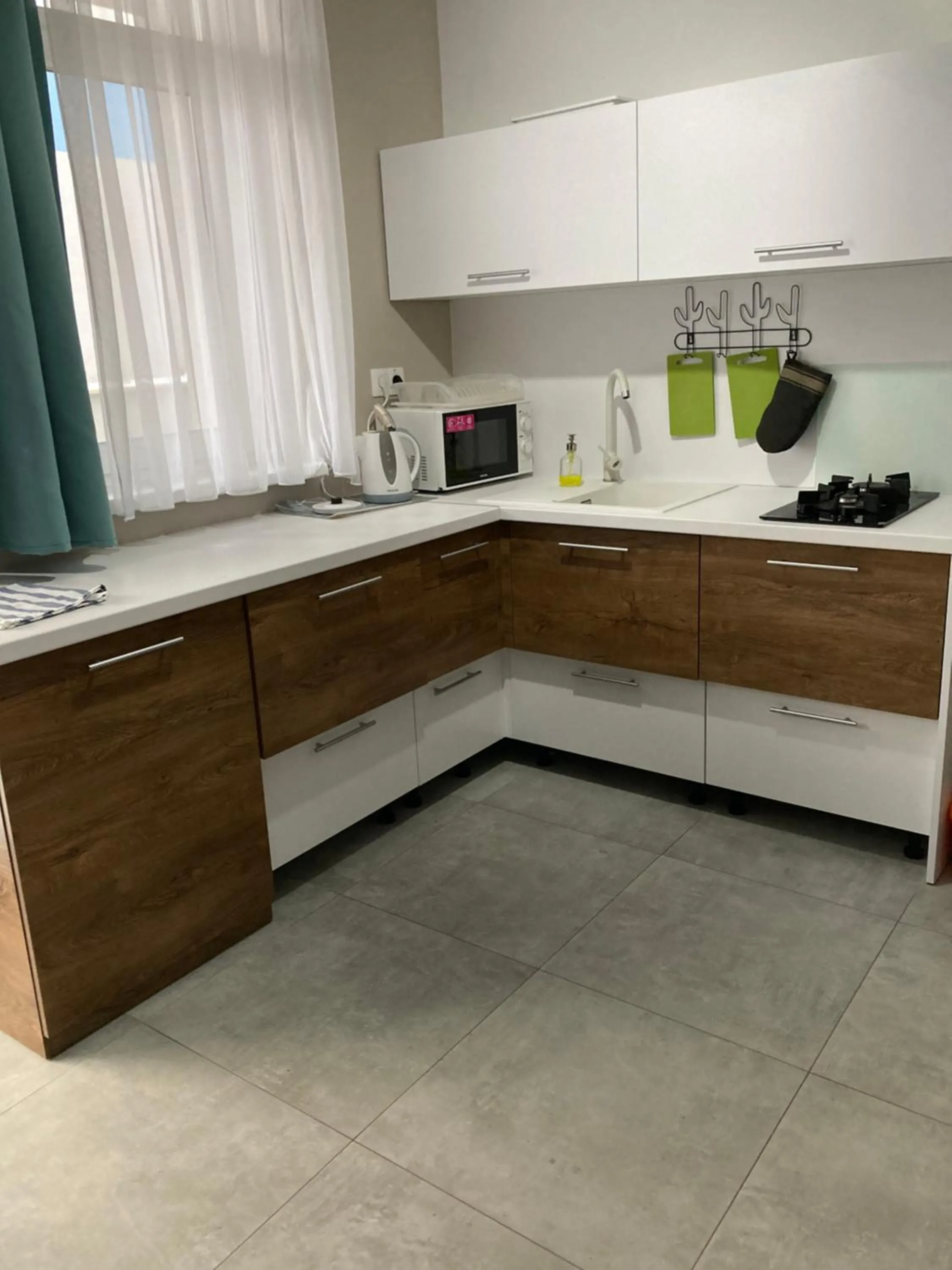 Kitchen or kitchenette in Penzión Fonte