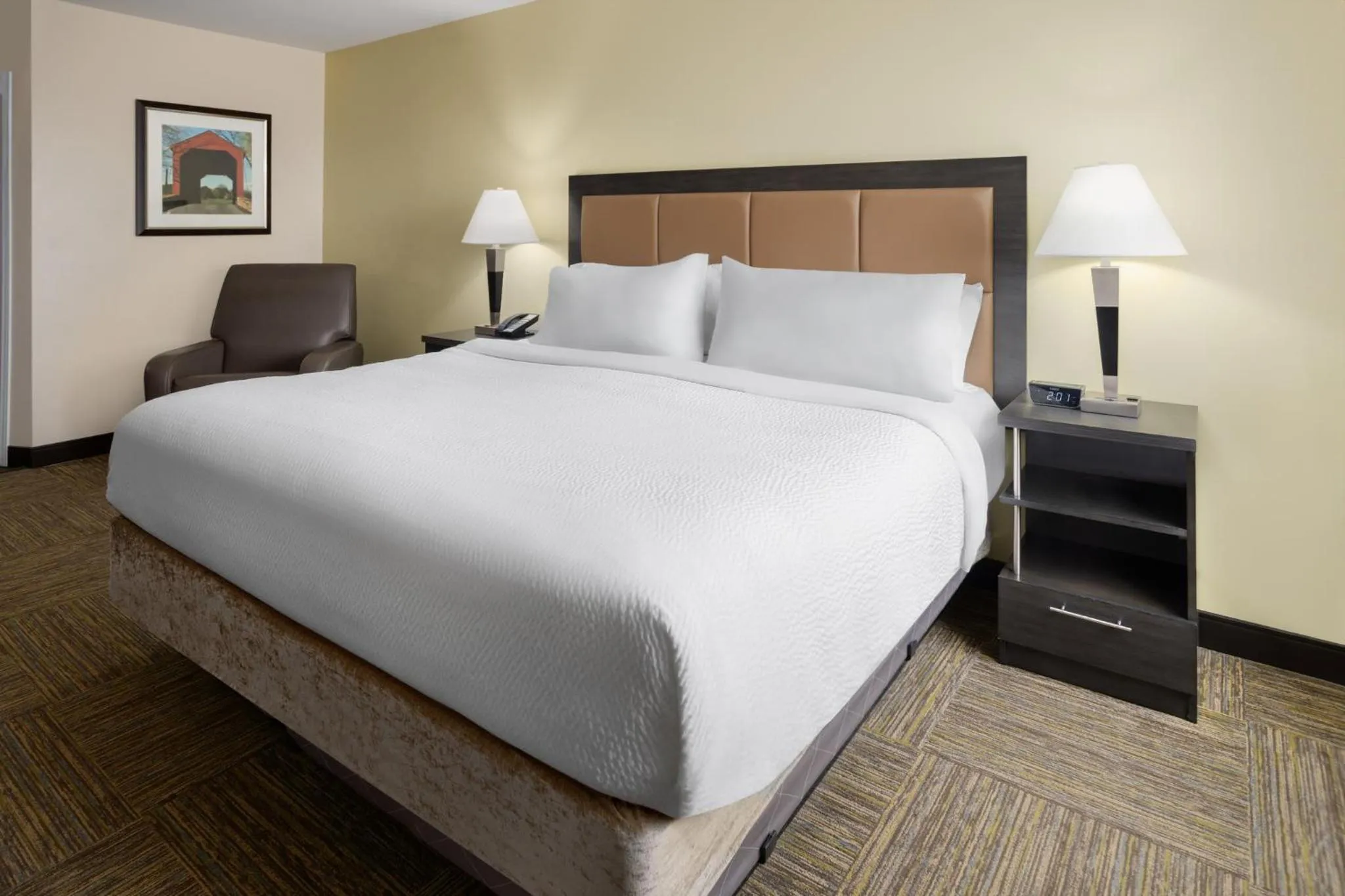 Photo of the whole room, Bed in Candlewood Suites Philadelphia - Airport Area by IHG