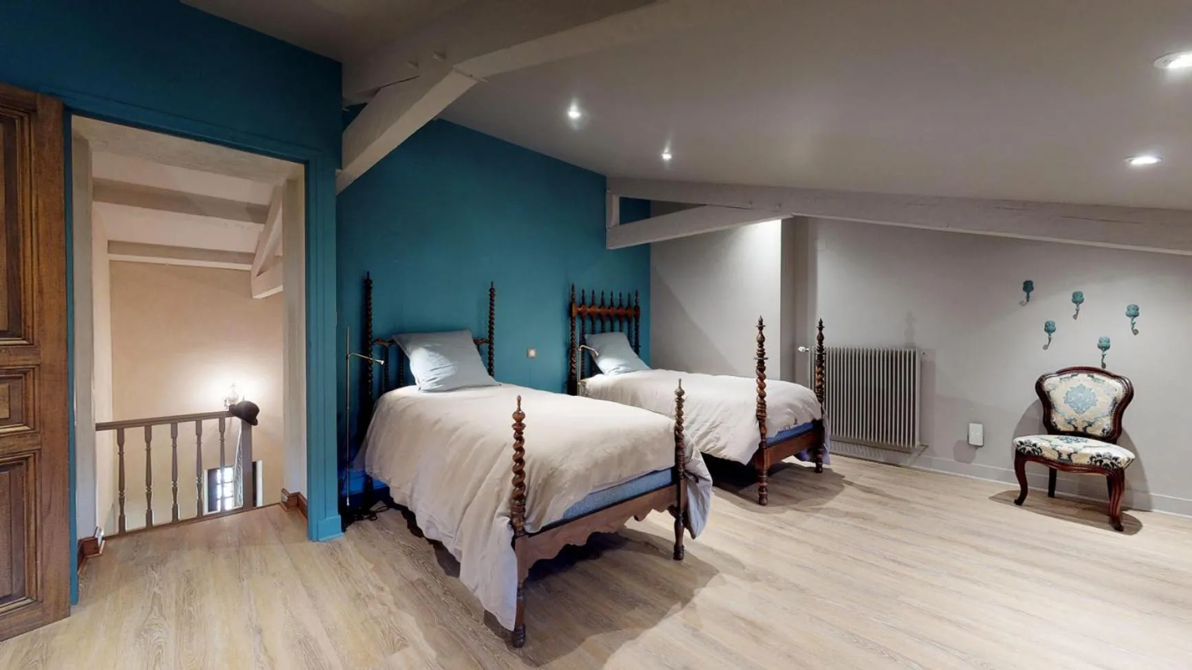Bedroom, Bed in La Trappezienne
