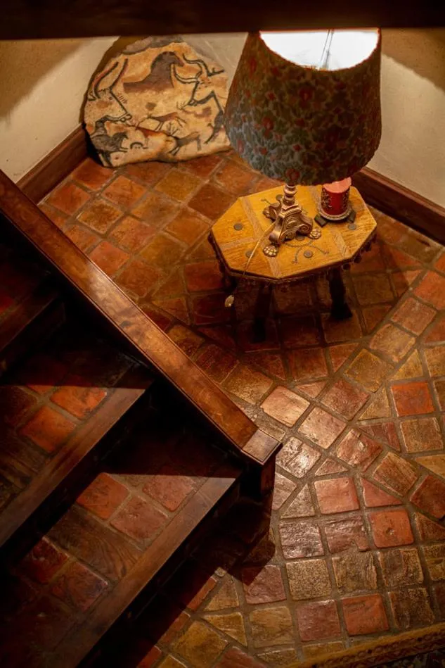 Lobby or reception in La Trappezienne
