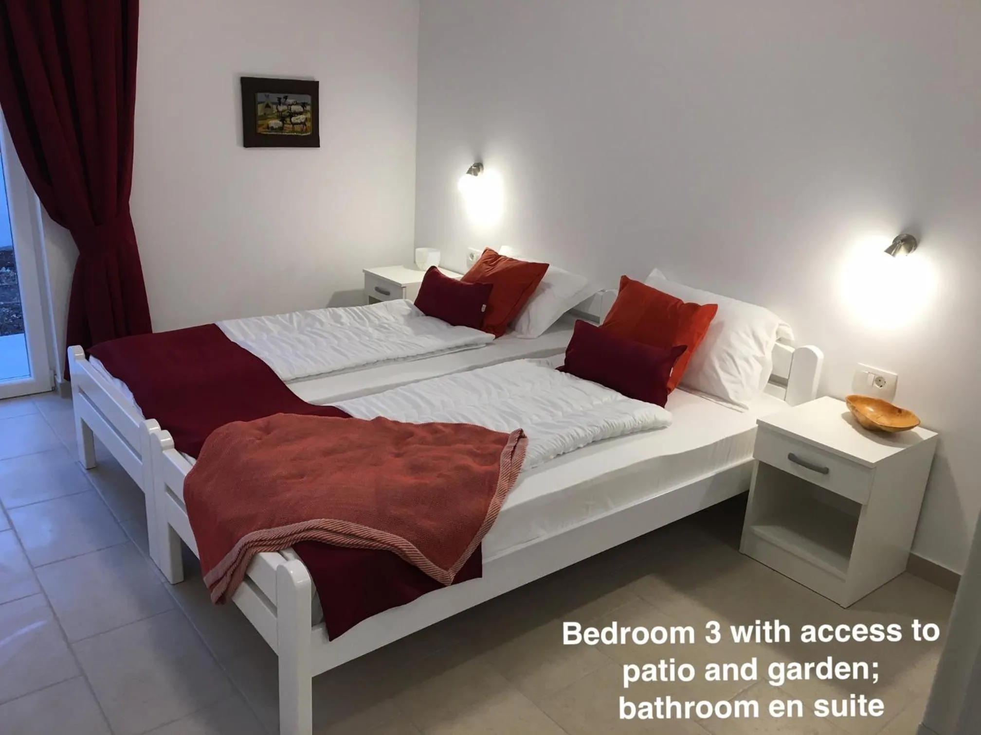 Bedroom, Bed in Villa More