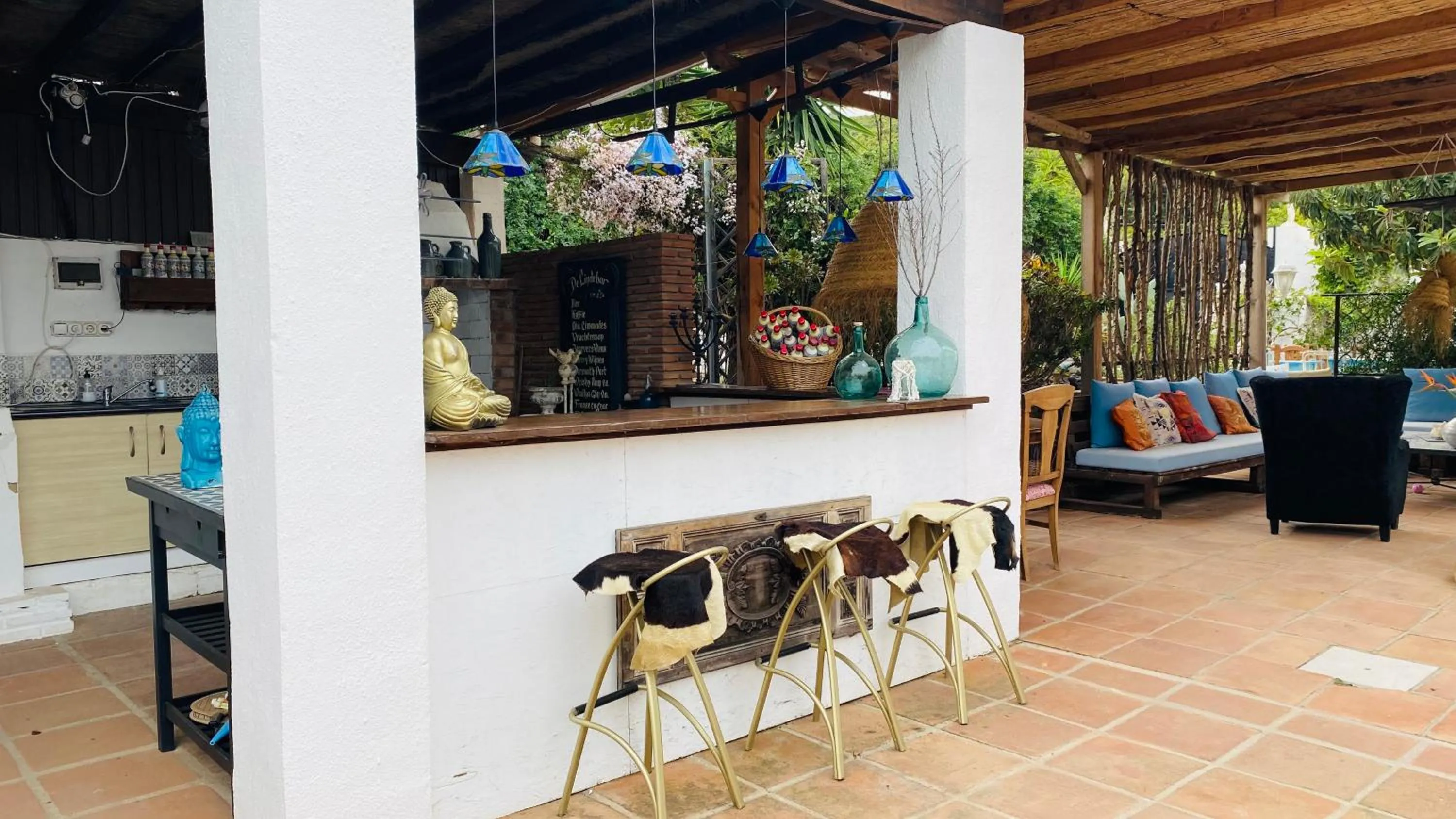 Lounge or bar in Finca del Gecko