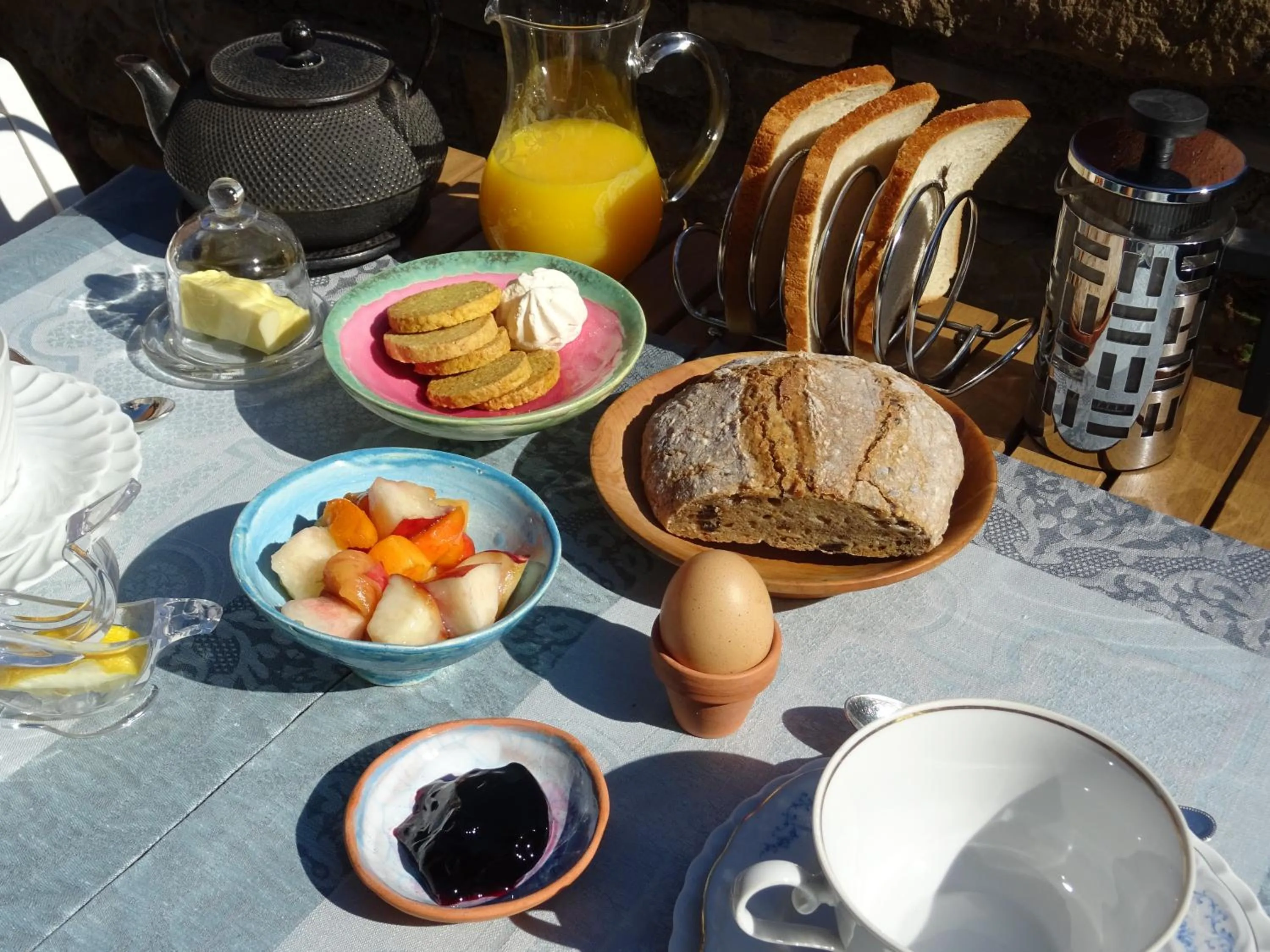 Breakfast in La Terralha