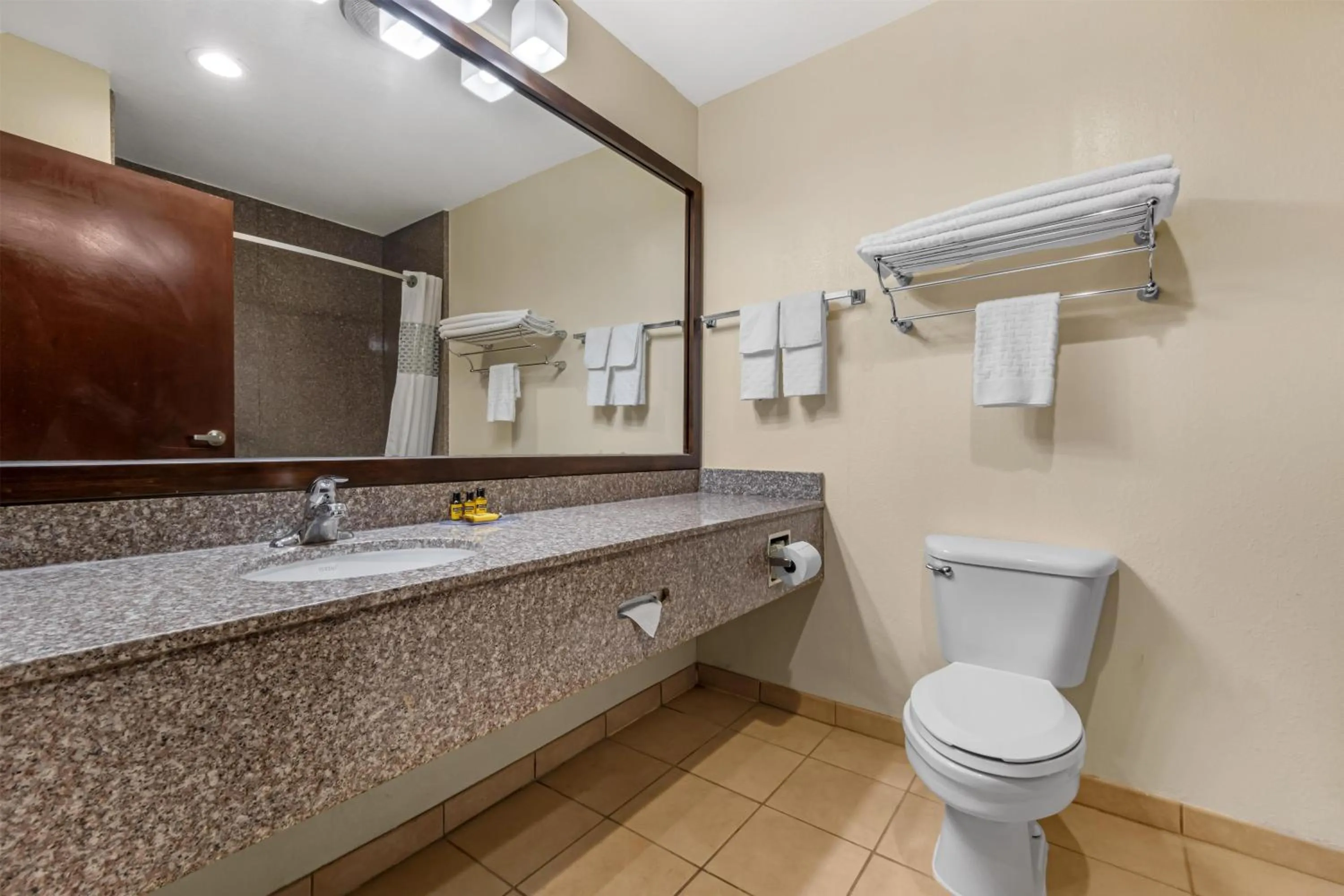 Bathroom in Best Western Plus Shamrock Inn & Suites