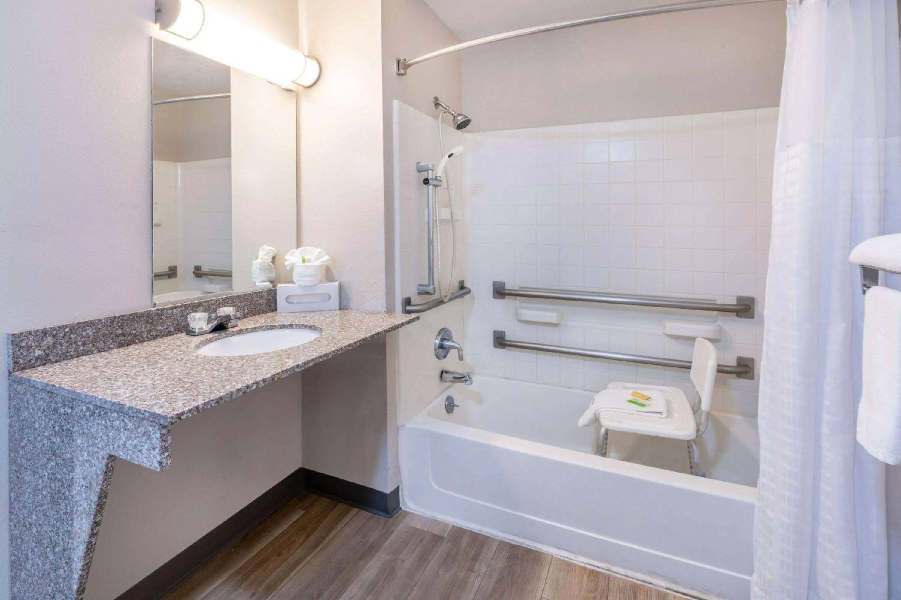 Bathroom in Days Inn by Wyndham Los Lunas