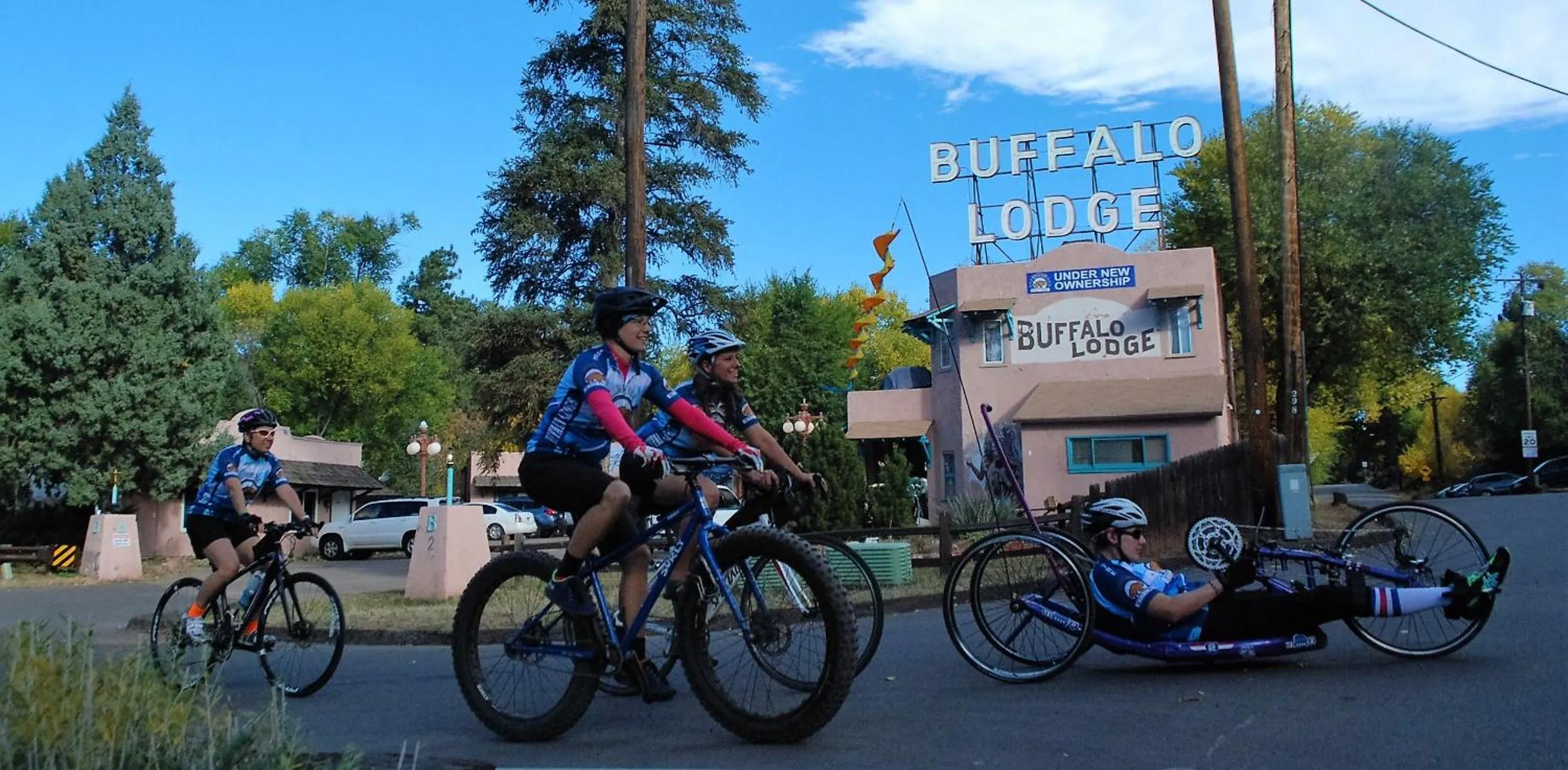Cycling in Buffalo Lodge Bicycle Resort - Amazing access to local trails & the Garden