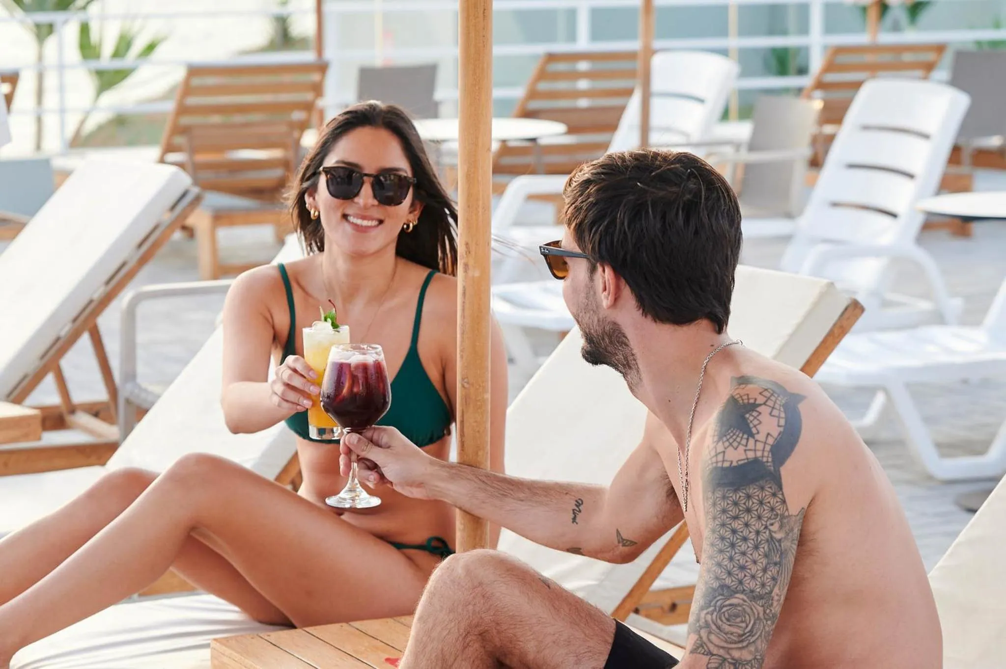 Swimming pool in Casa Andina Select Paracas