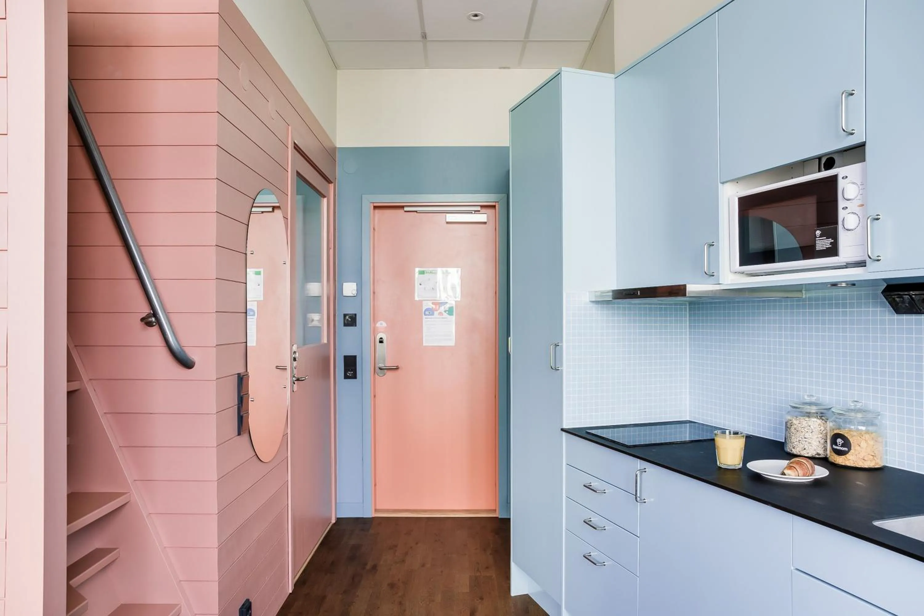 Kitchen or kitchenette in Forenom Aparthotel Malmö Varvsstaden