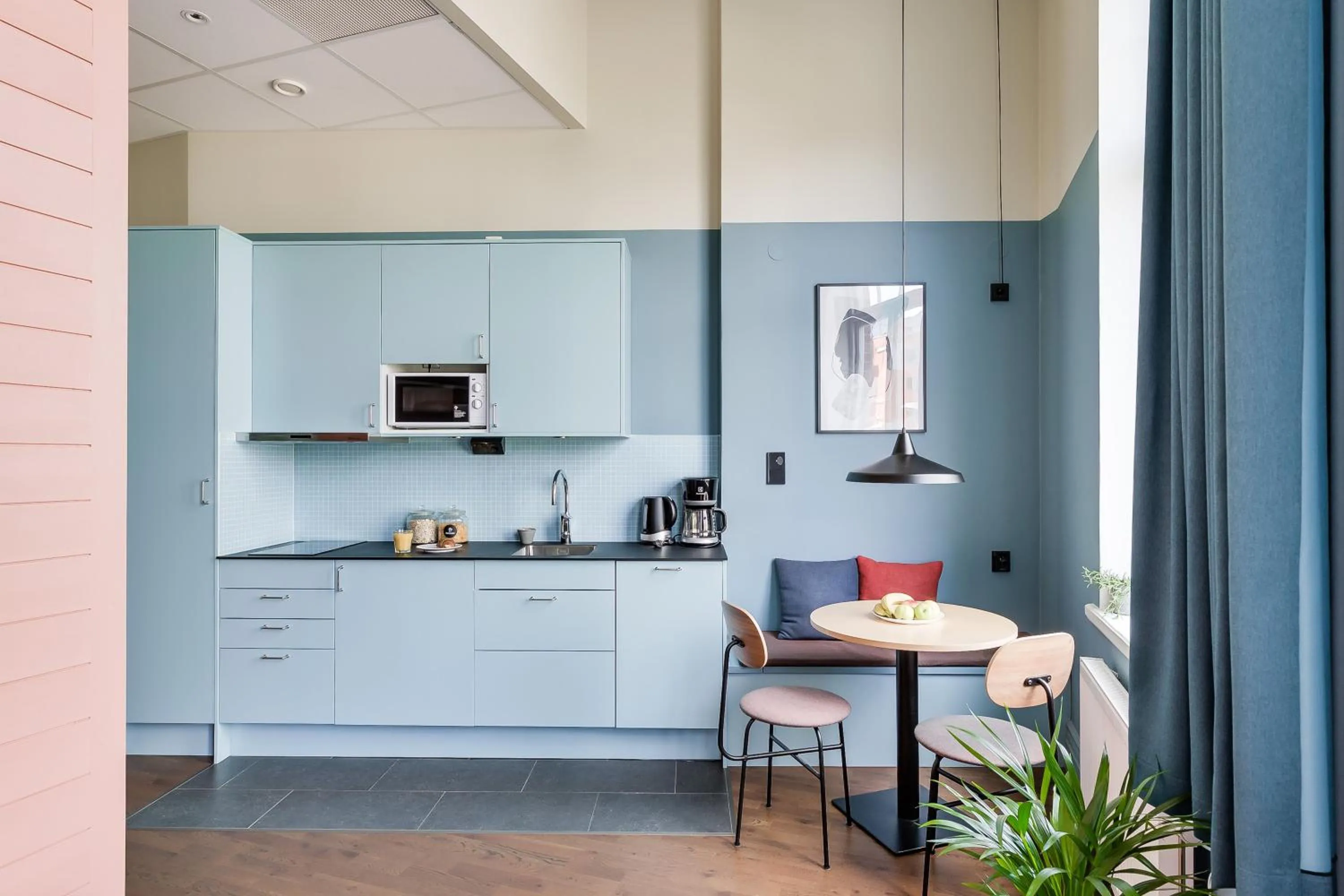 Kitchen or kitchenette in Forenom Aparthotel Malmö Varvsstaden