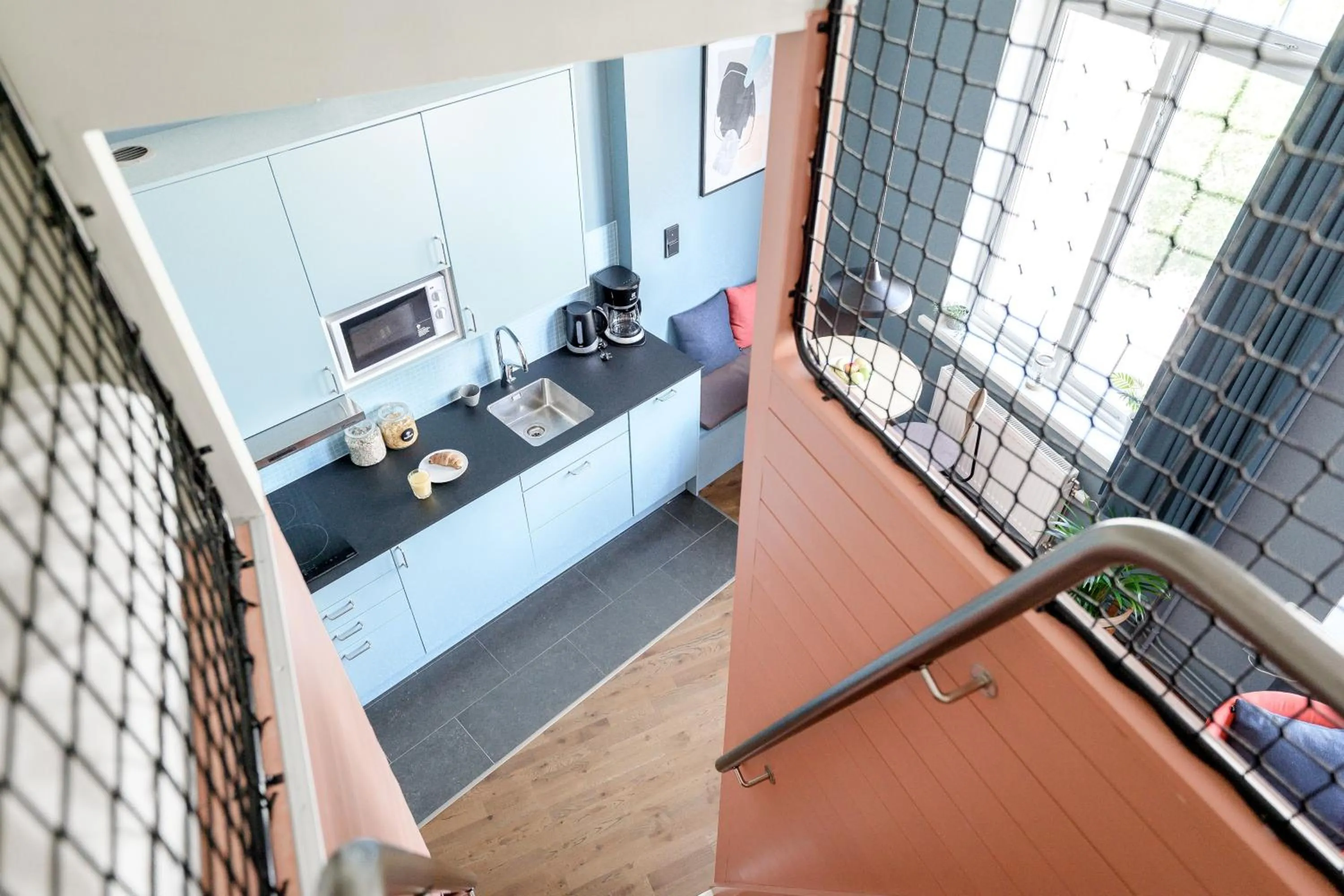 Kitchen or kitchenette in Forenom Aparthotel Malmö Varvsstaden