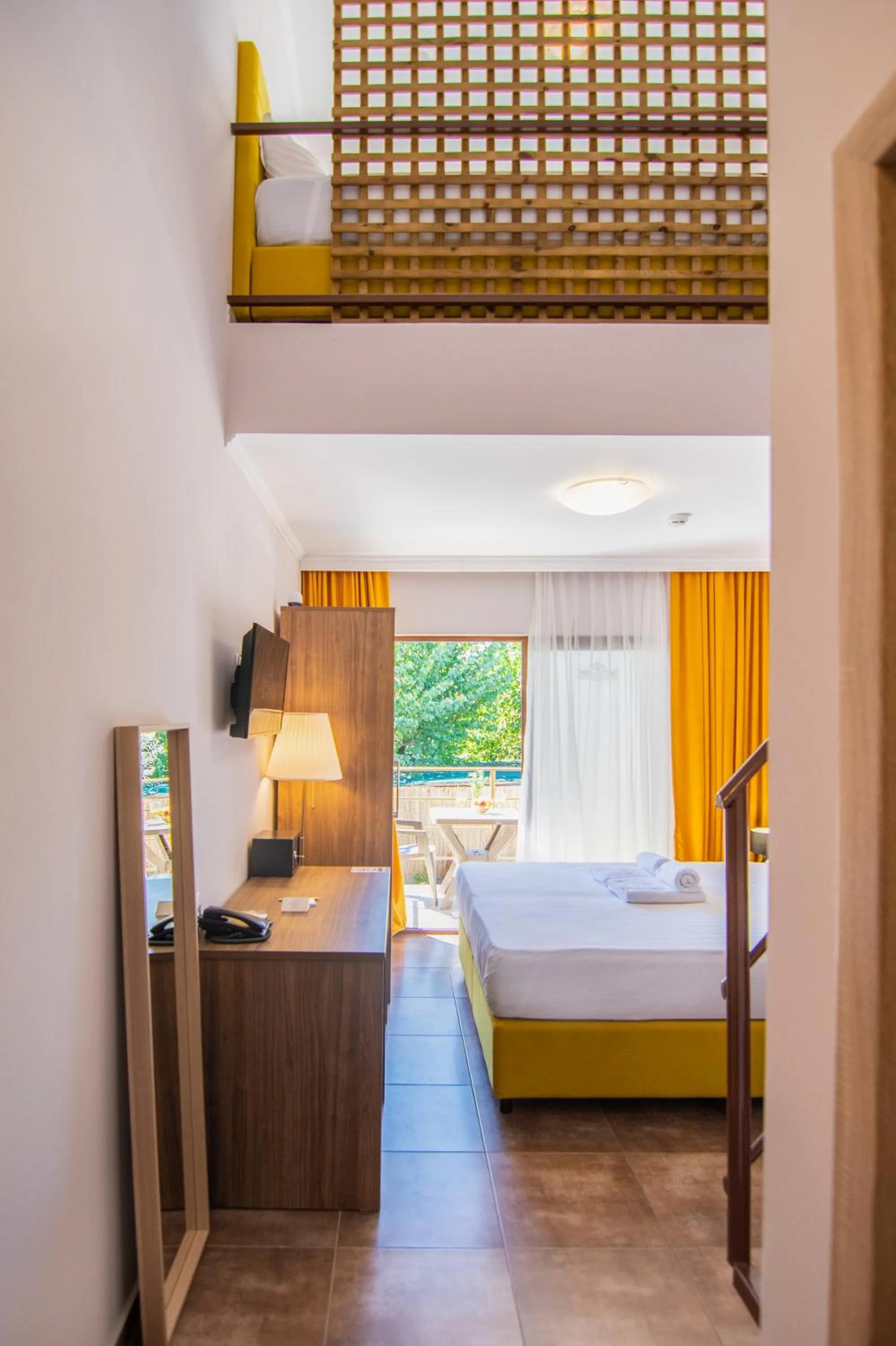 Bed in Hotel Palladium Sithonia