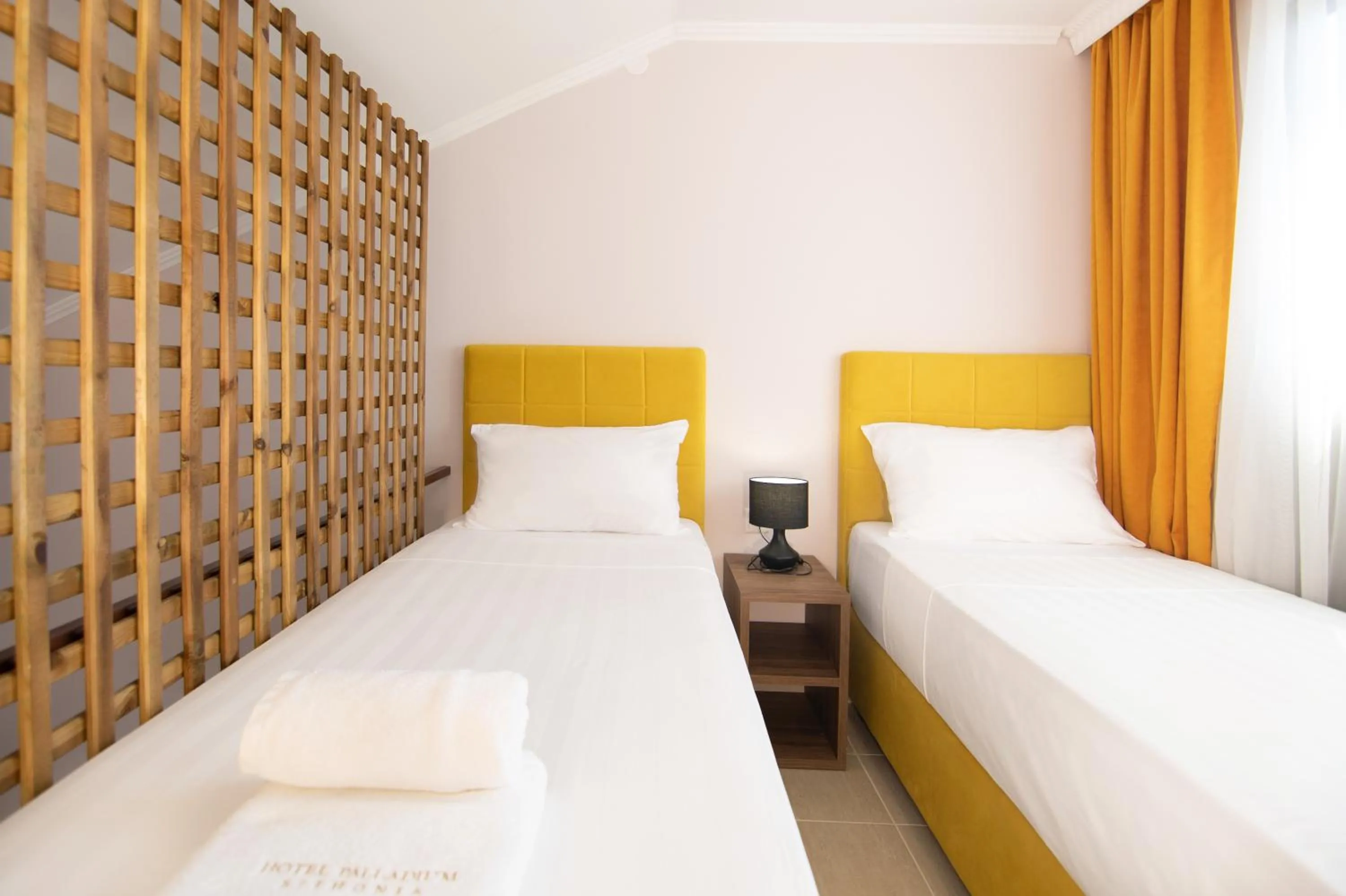 Bed in Hotel Palladium Sithonia