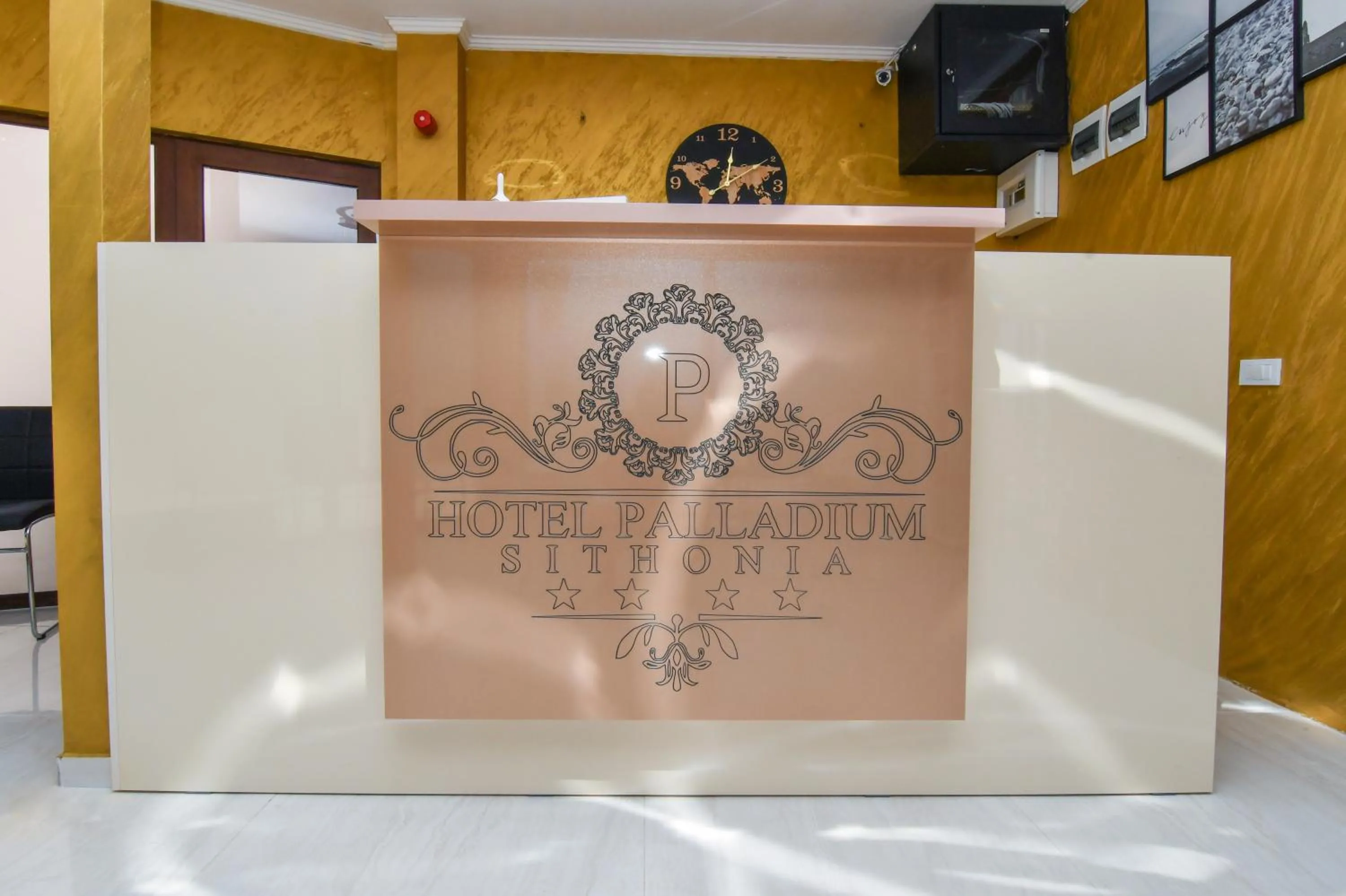 Property logo or sign in Hotel Palladium Sithonia