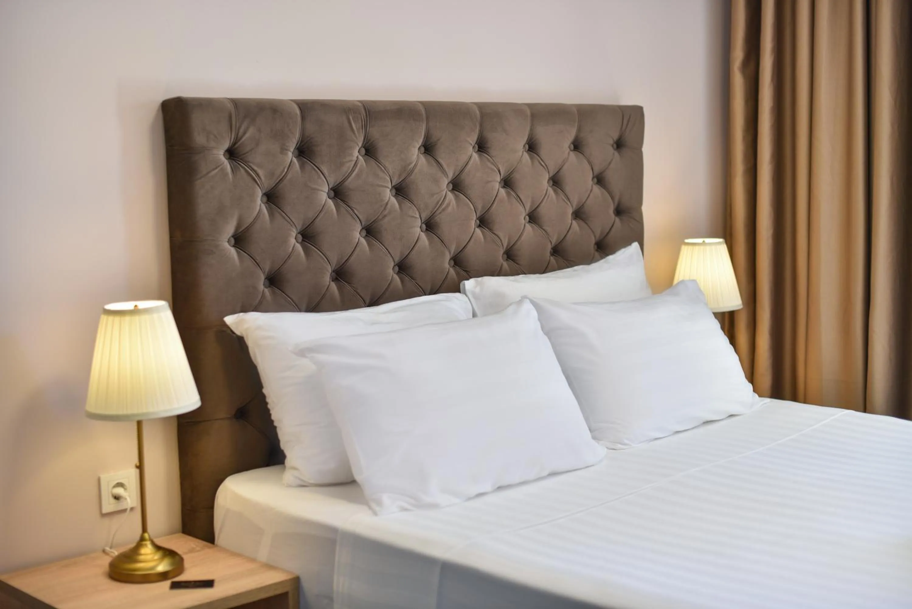 Bed in Hotel Palladium Sithonia