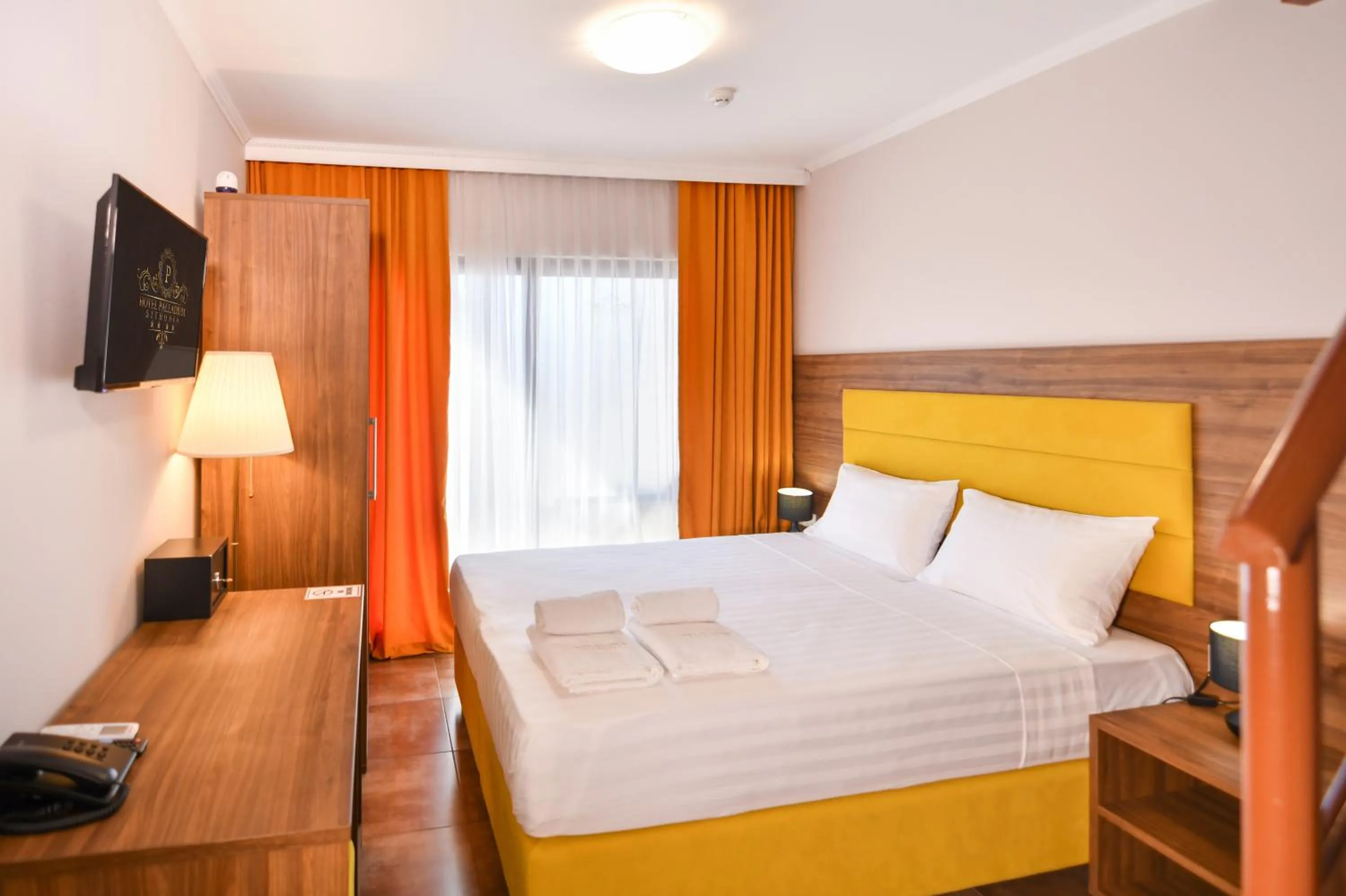 Bed in Hotel Palladium Sithonia