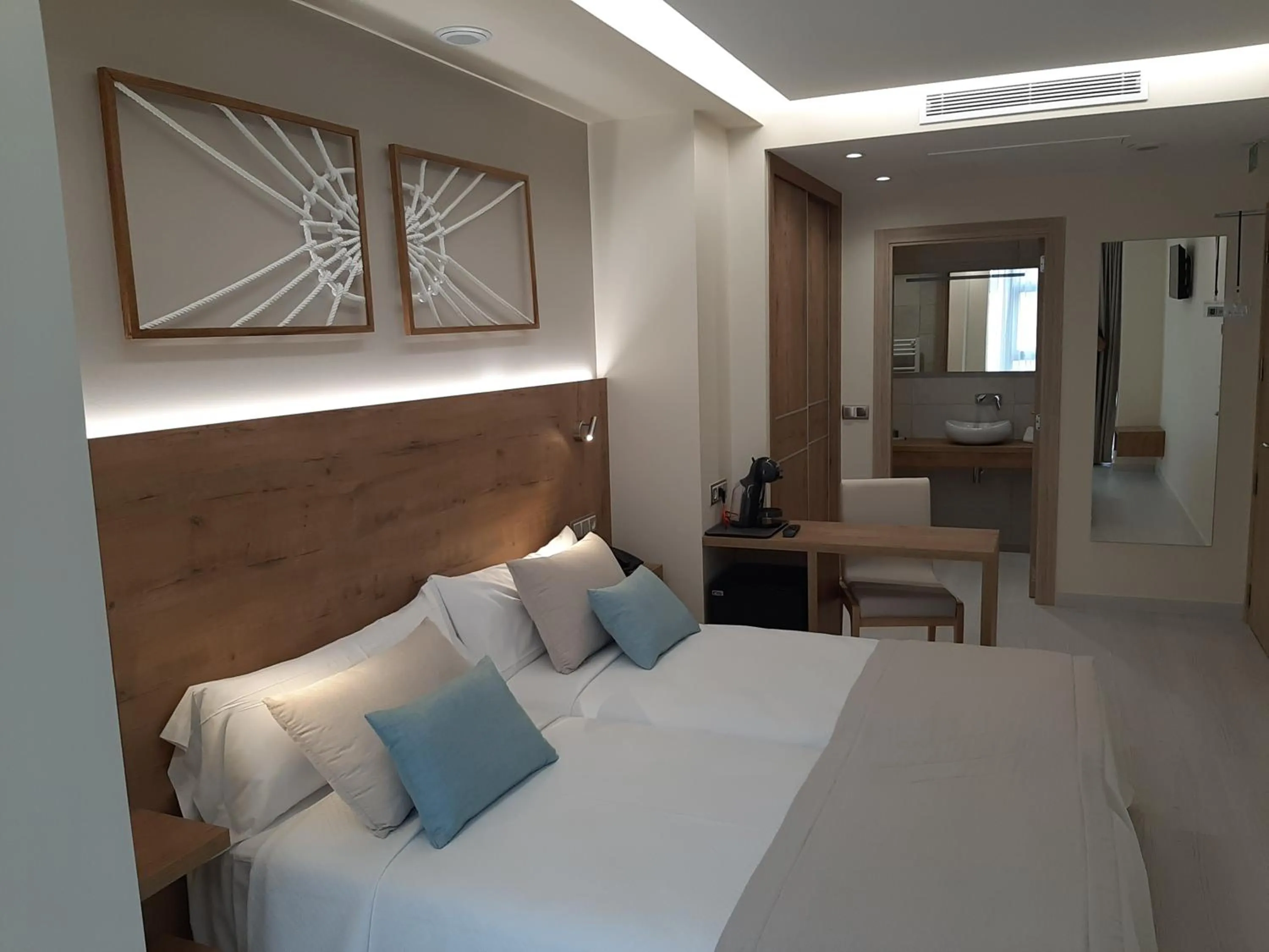 Bed in Hotel Boutique O Náutico Laxe