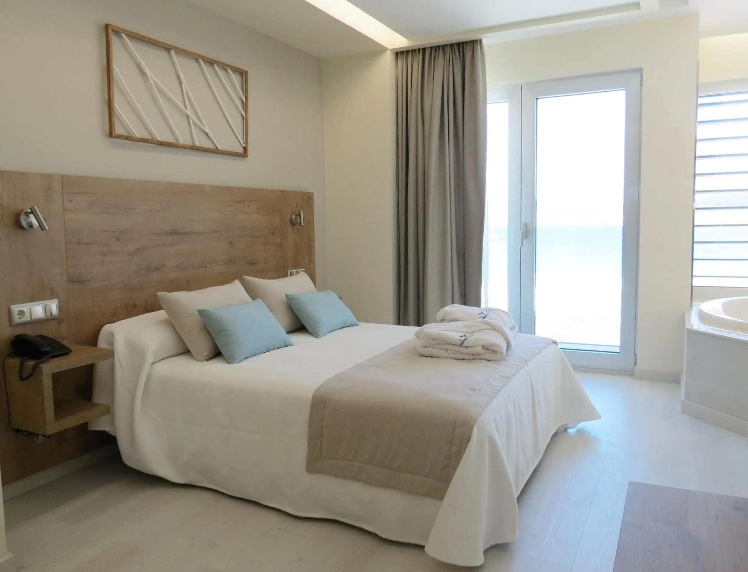 Bed in Hotel Boutique O Náutico Laxe