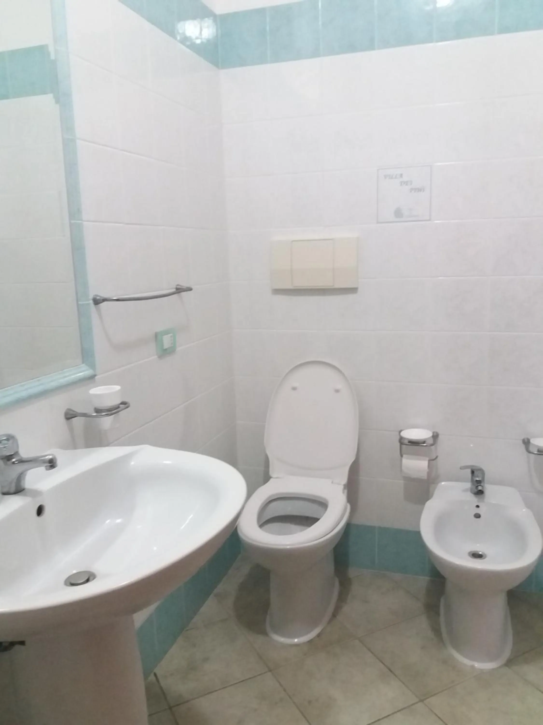 Toilet in Villa dei pini