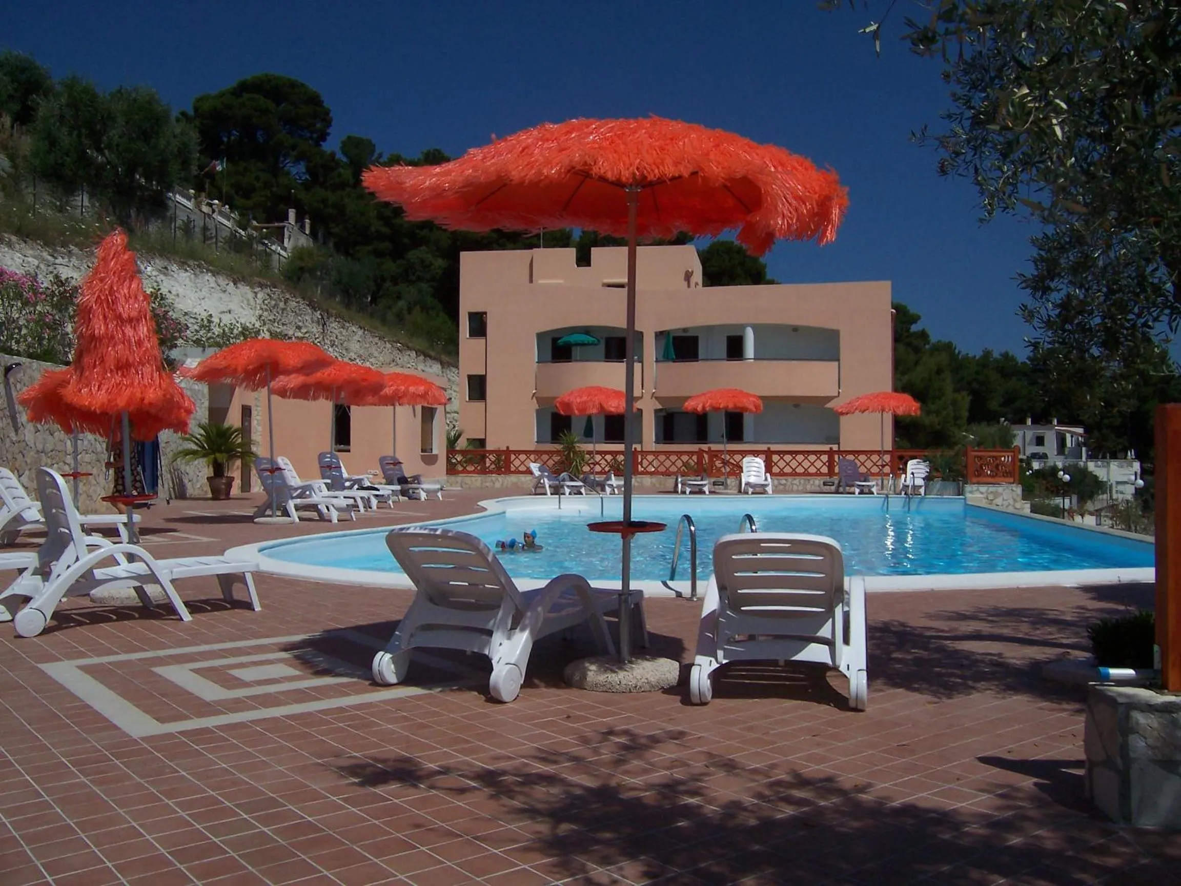 Swimming pool in Villa dei pini