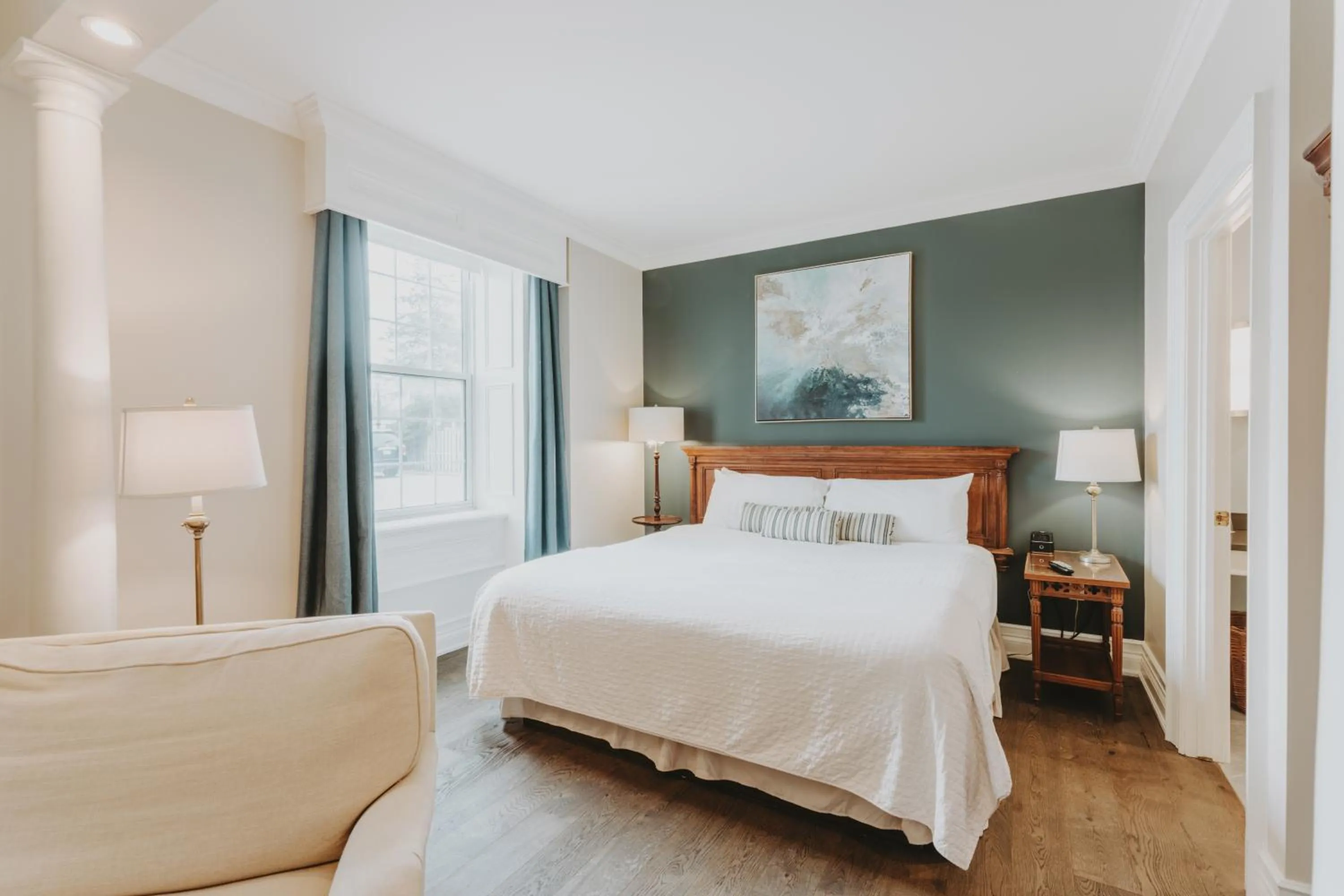 Bed in Inn On The Twenty