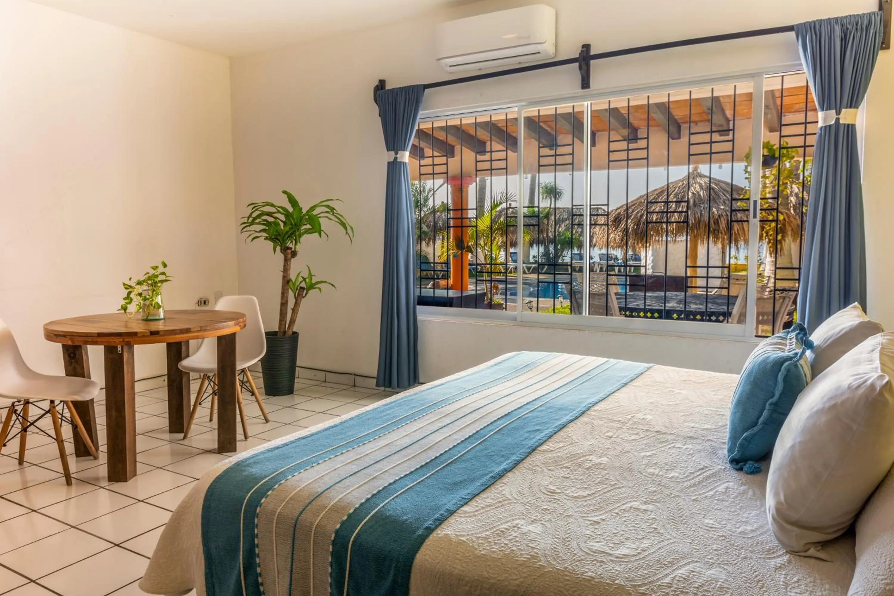 Bed in Casa María Resort