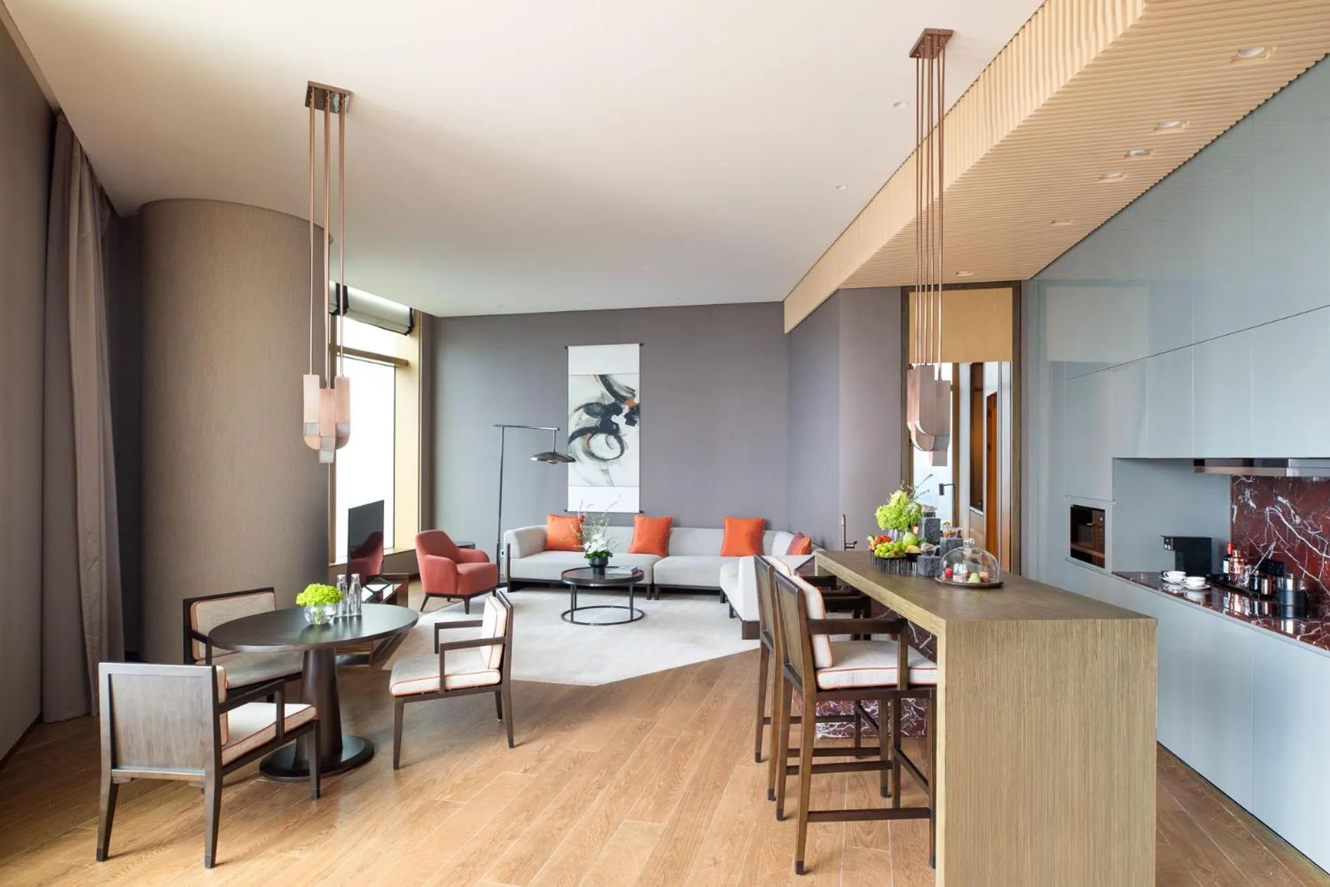 Living room in Jumeirah Guangzhou