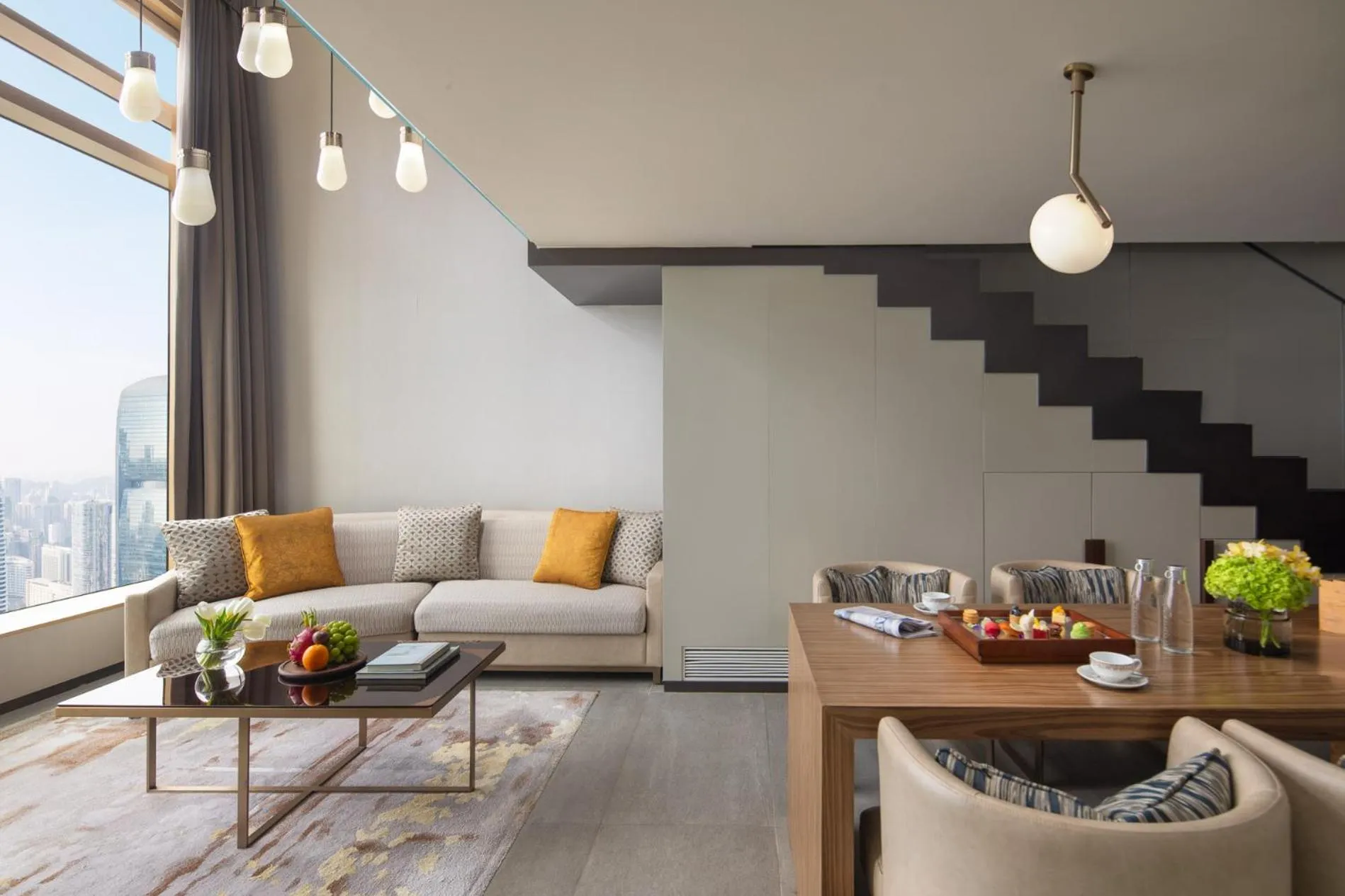 Living room in Jumeirah Guangzhou