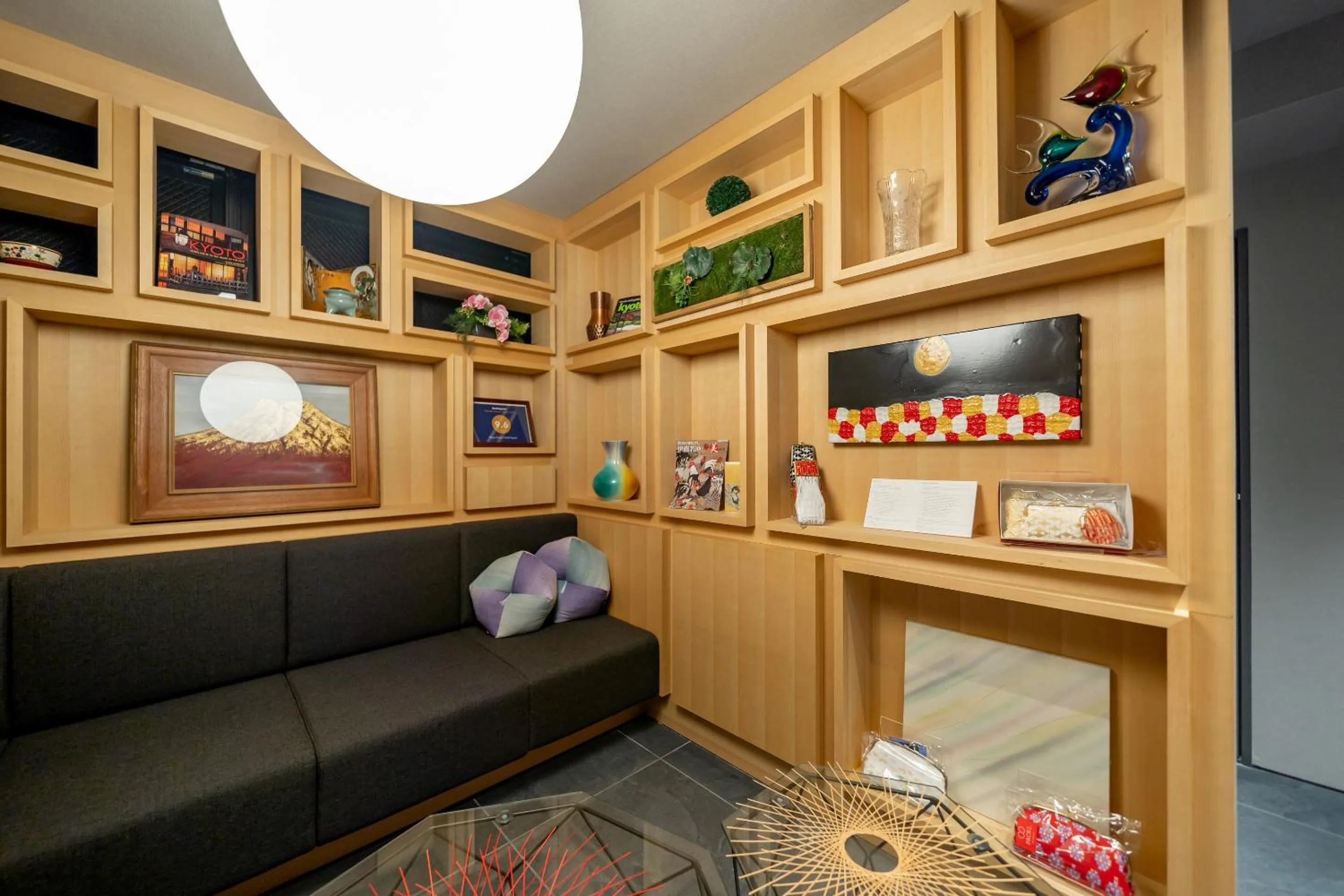 Lobby or reception in RESI STAY Mayu Grace Hotel