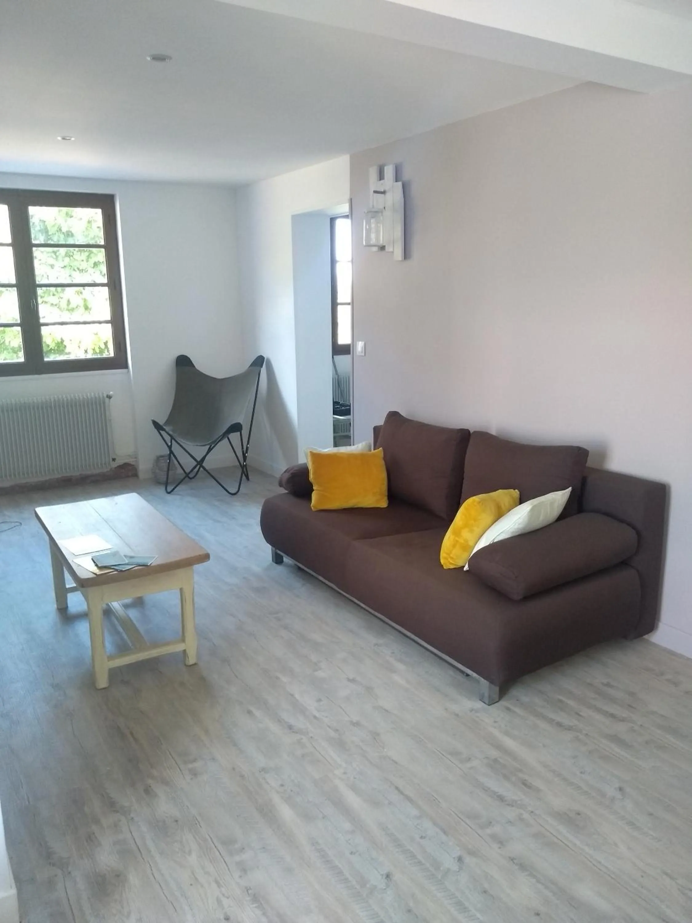 Living room in La maison de pescate