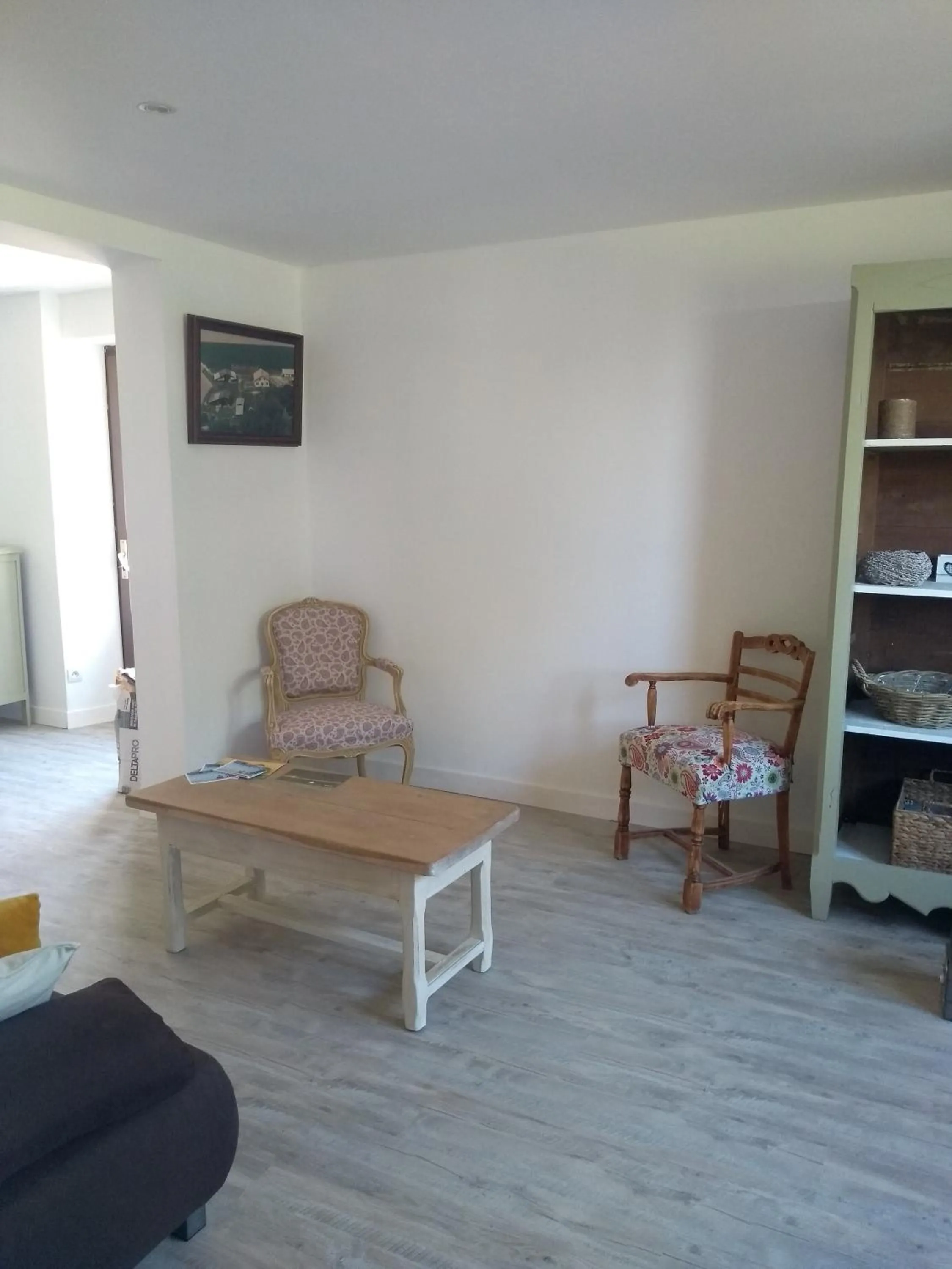 Living room in La maison de pescate