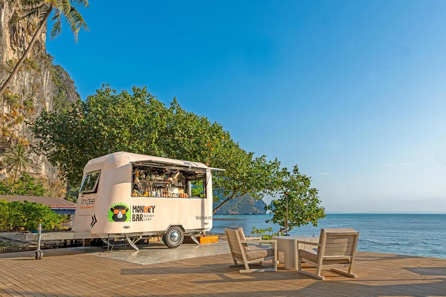 Restaurant/places to eat in Tinidee Hideaway Tonsai Beach Krabi