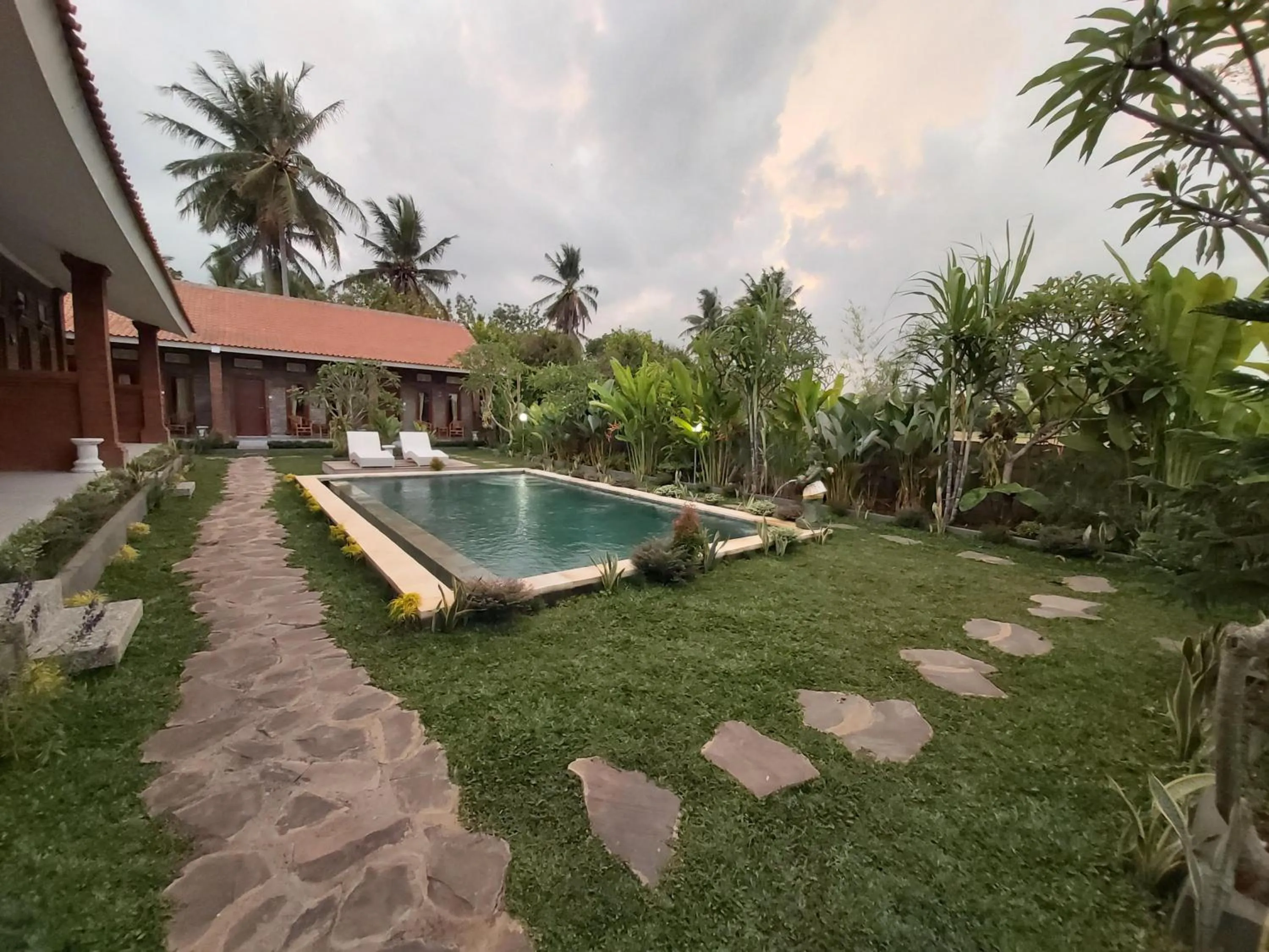 Pool view in Ayuna Family Ubud