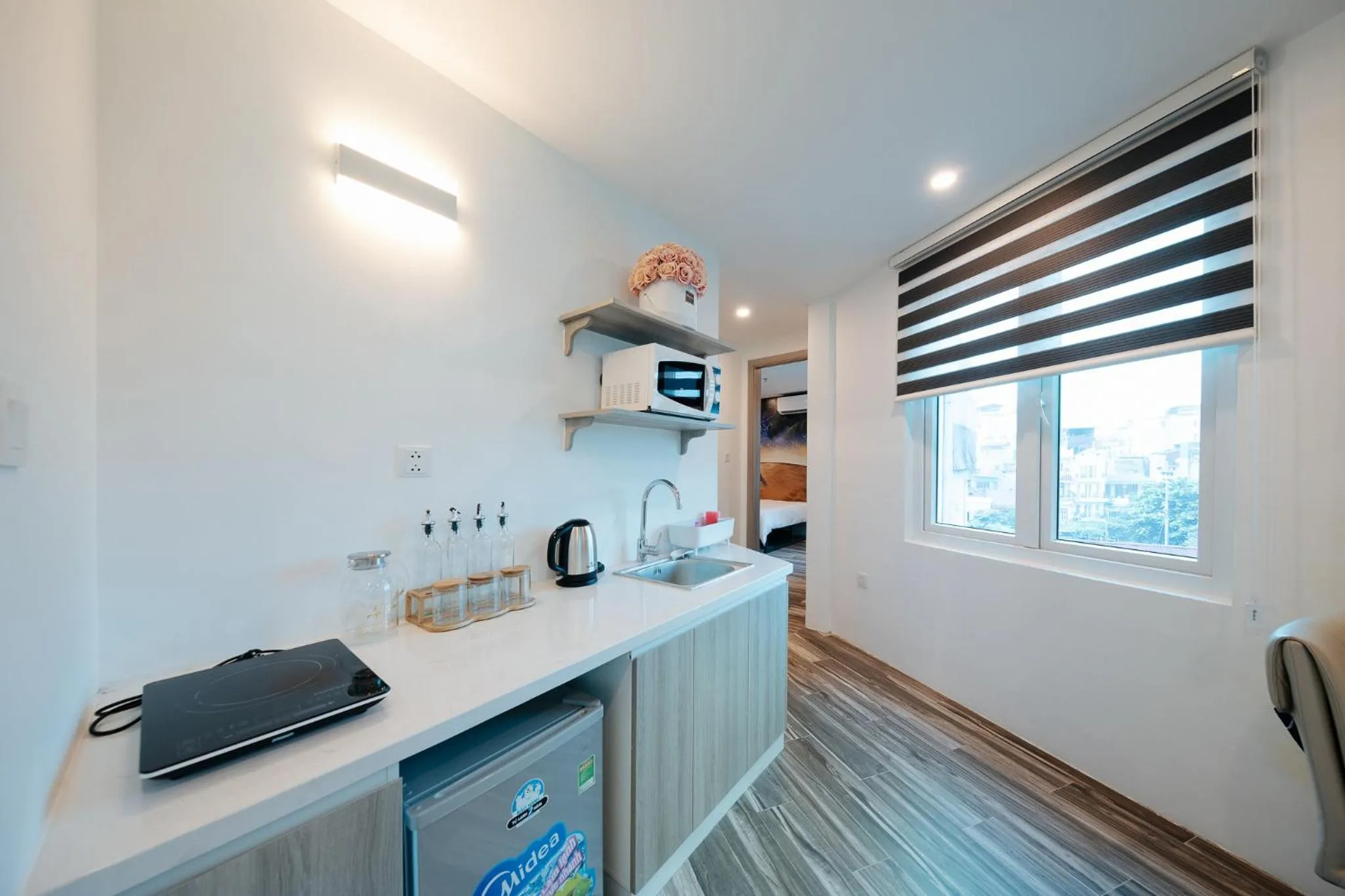 Kitchen or kitchenette in Su Casa Hanoi Old Quarter