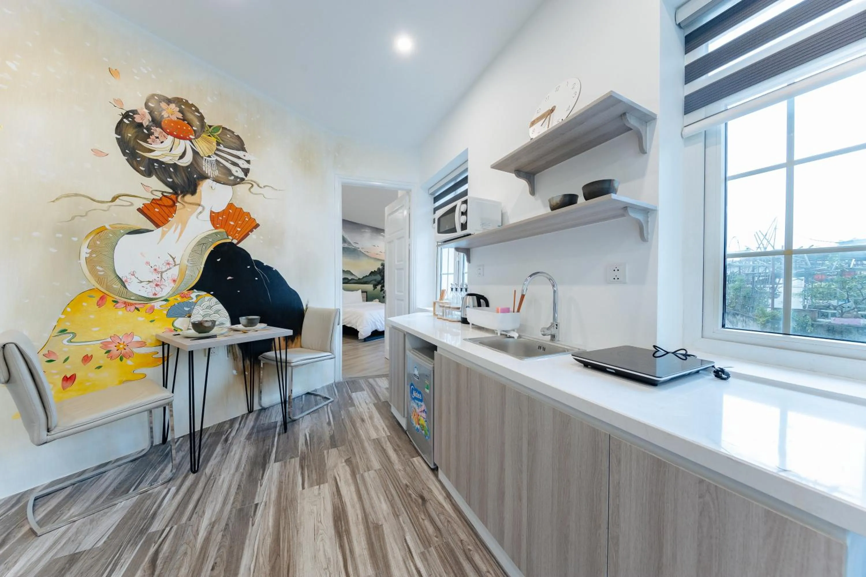 Kitchen or kitchenette in Su Casa Hanoi Old Quarter