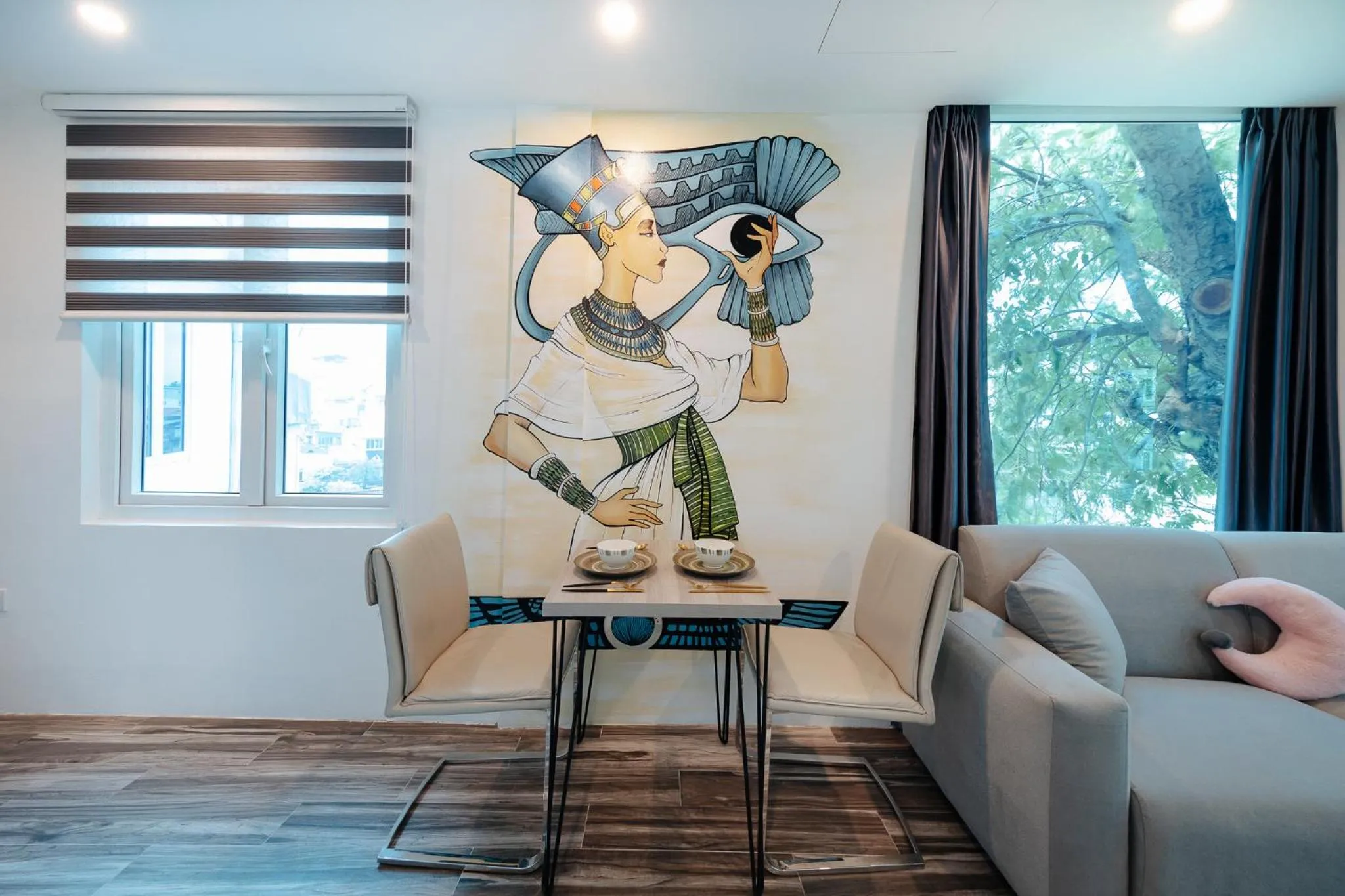 Dining area in Su Casa Hanoi Old Quarter