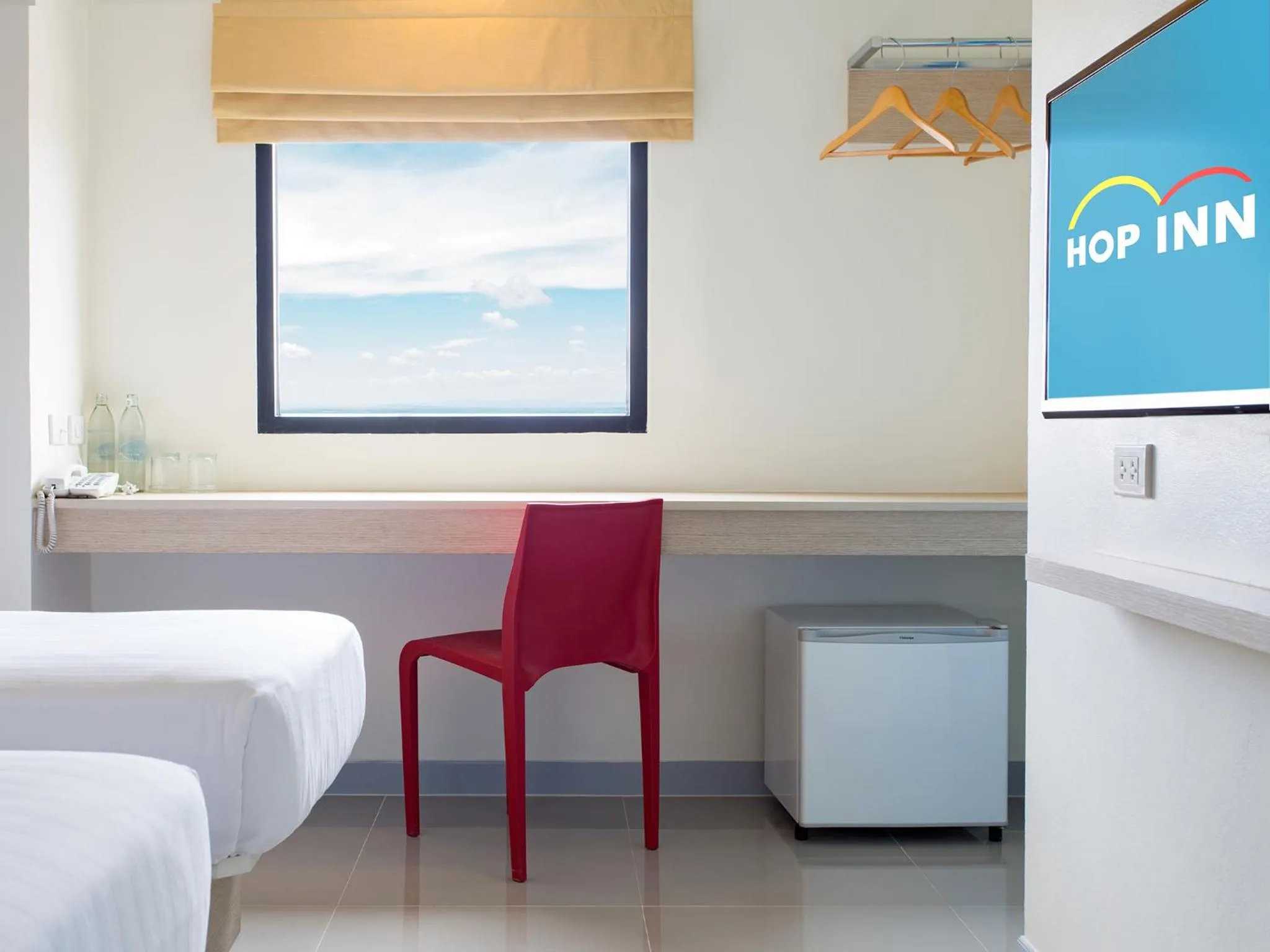 Bedroom, Bed in HOP INN Rayong Sukhumvit Road