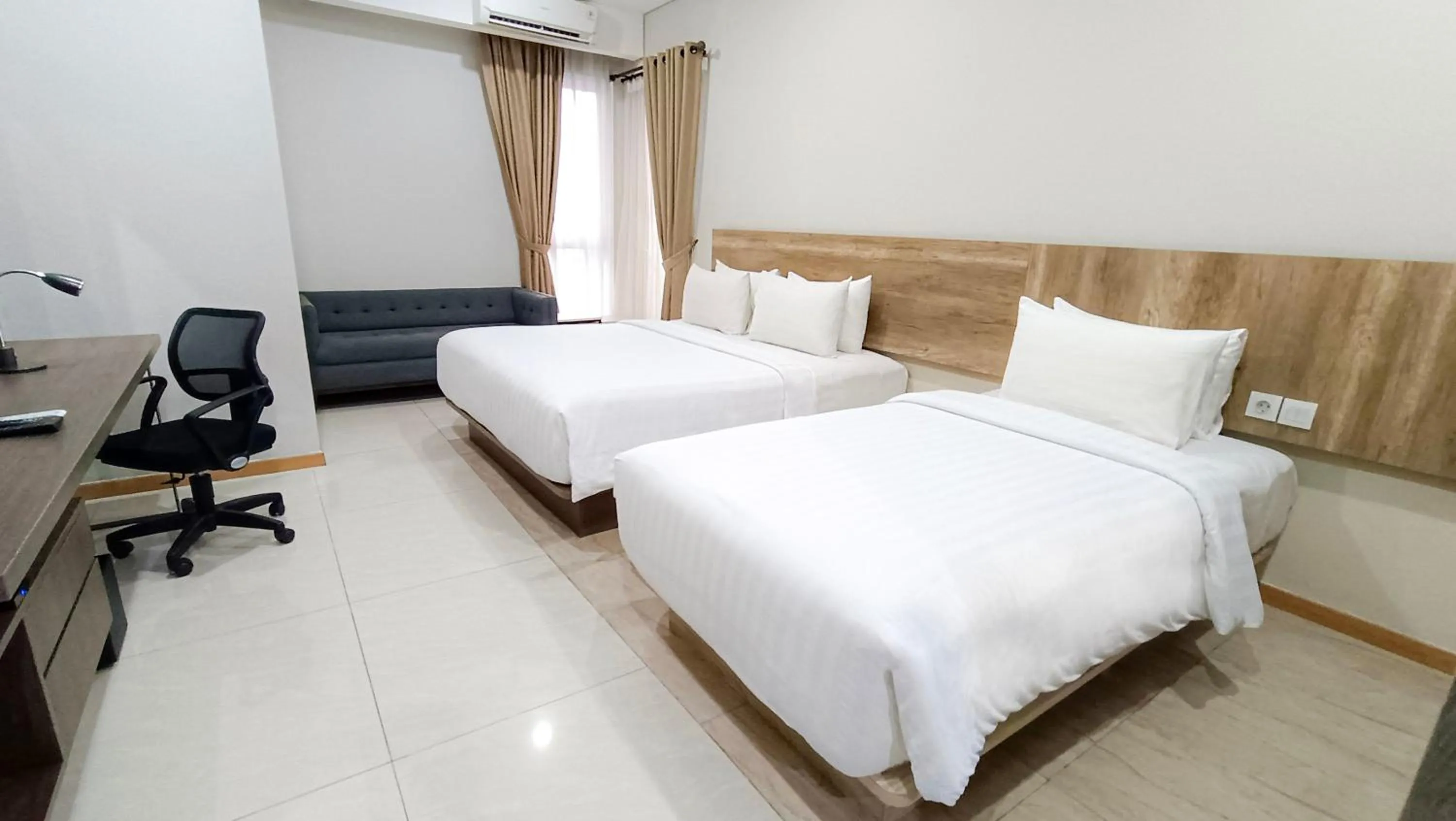Bedroom, Bed in Grande Valore Hotel Cikarang
