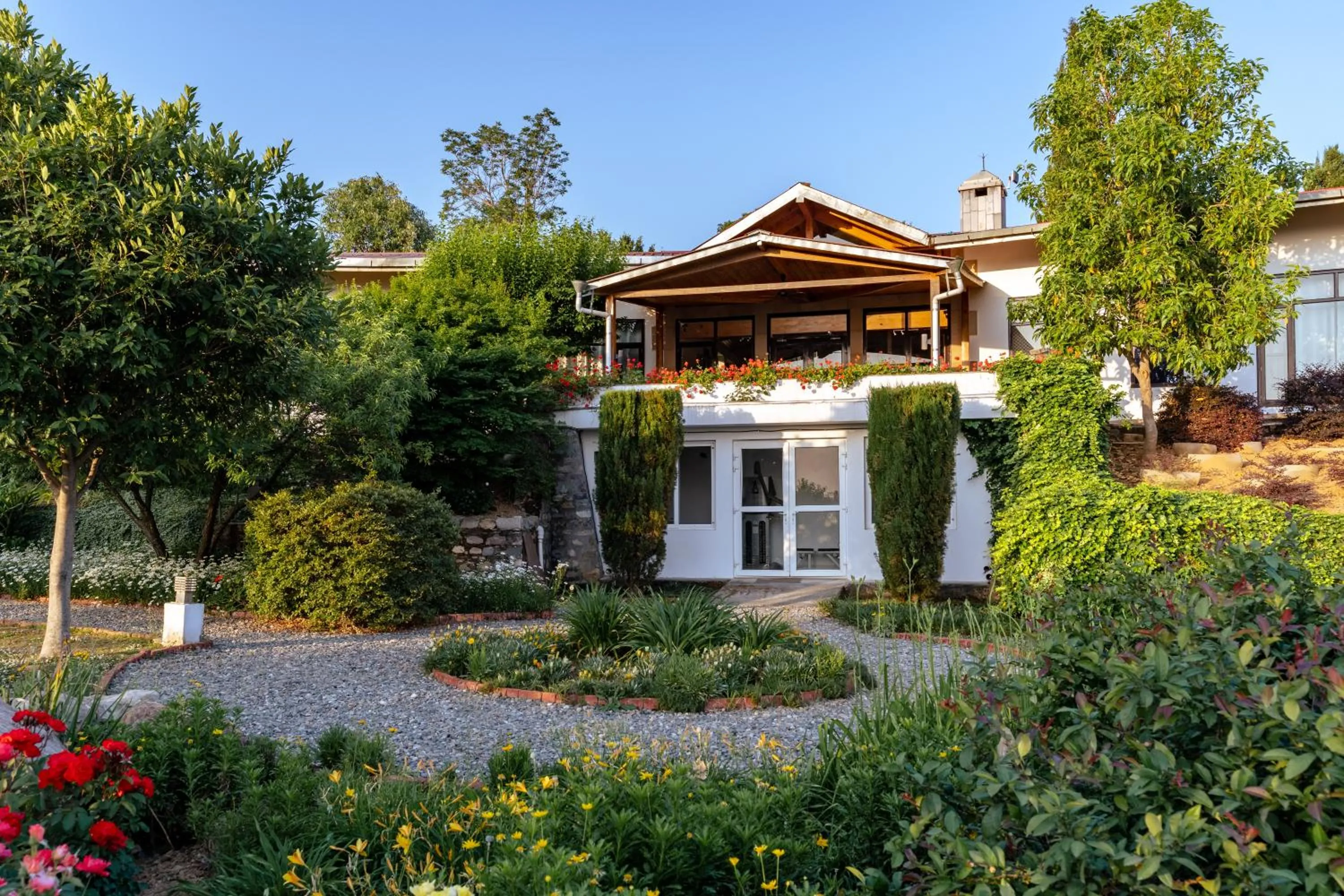 Facade/entrance in Tree of Life Junoon in the Hills Kumaon