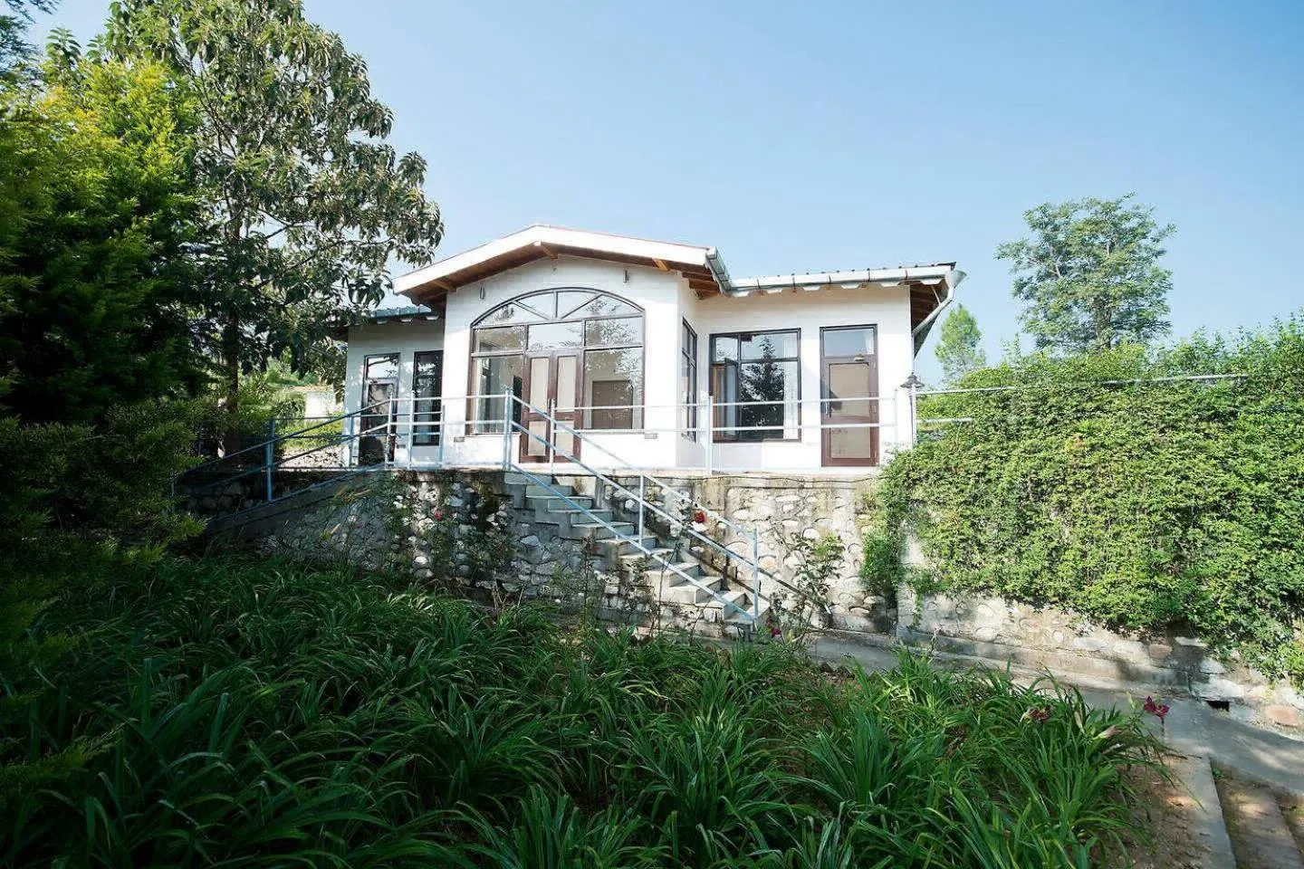 Facade/entrance in Tree of Life Junoon in the Hills Kumaon