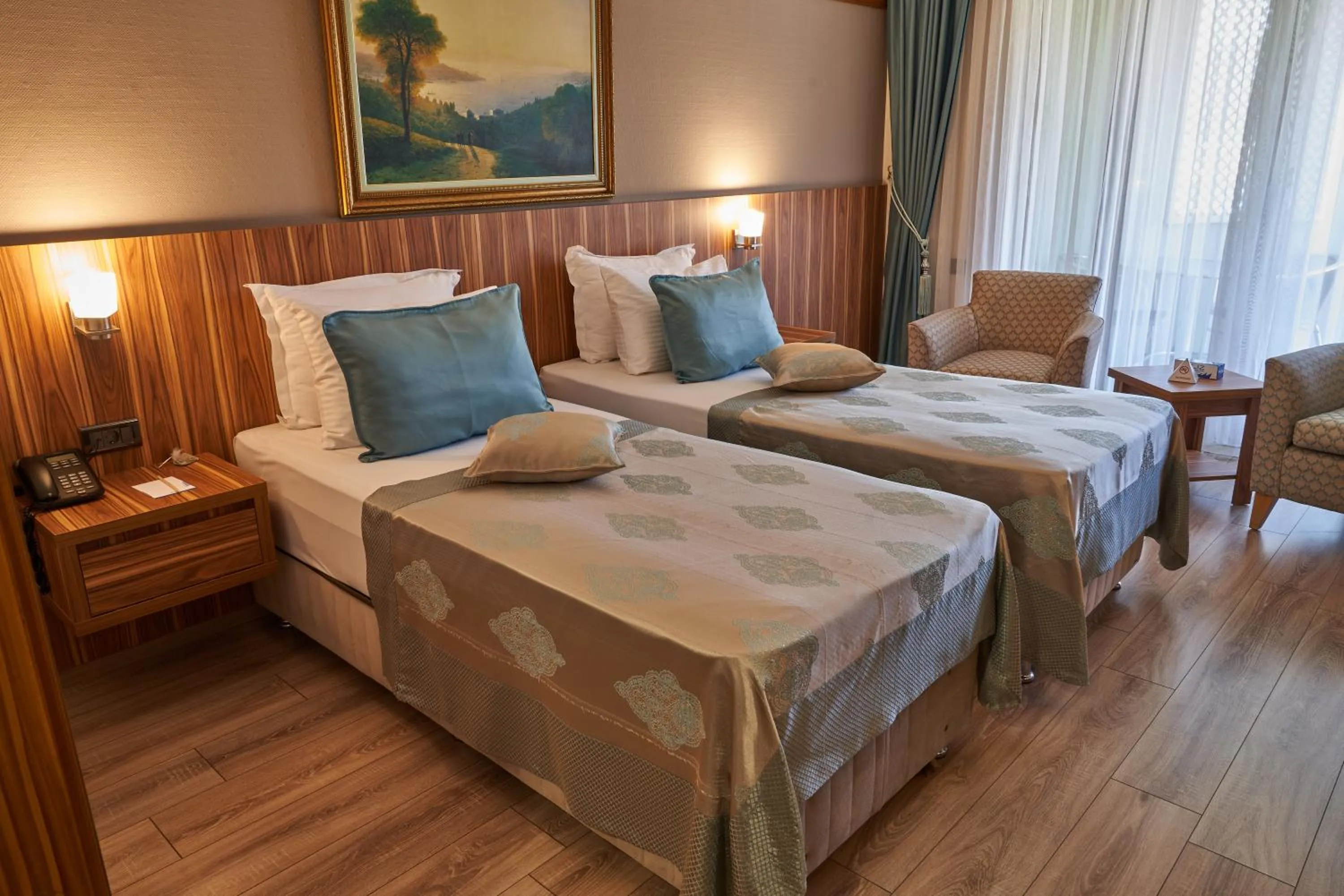 Bed in Eliz Hotel Convention Center Thermal Spa & Wellnes