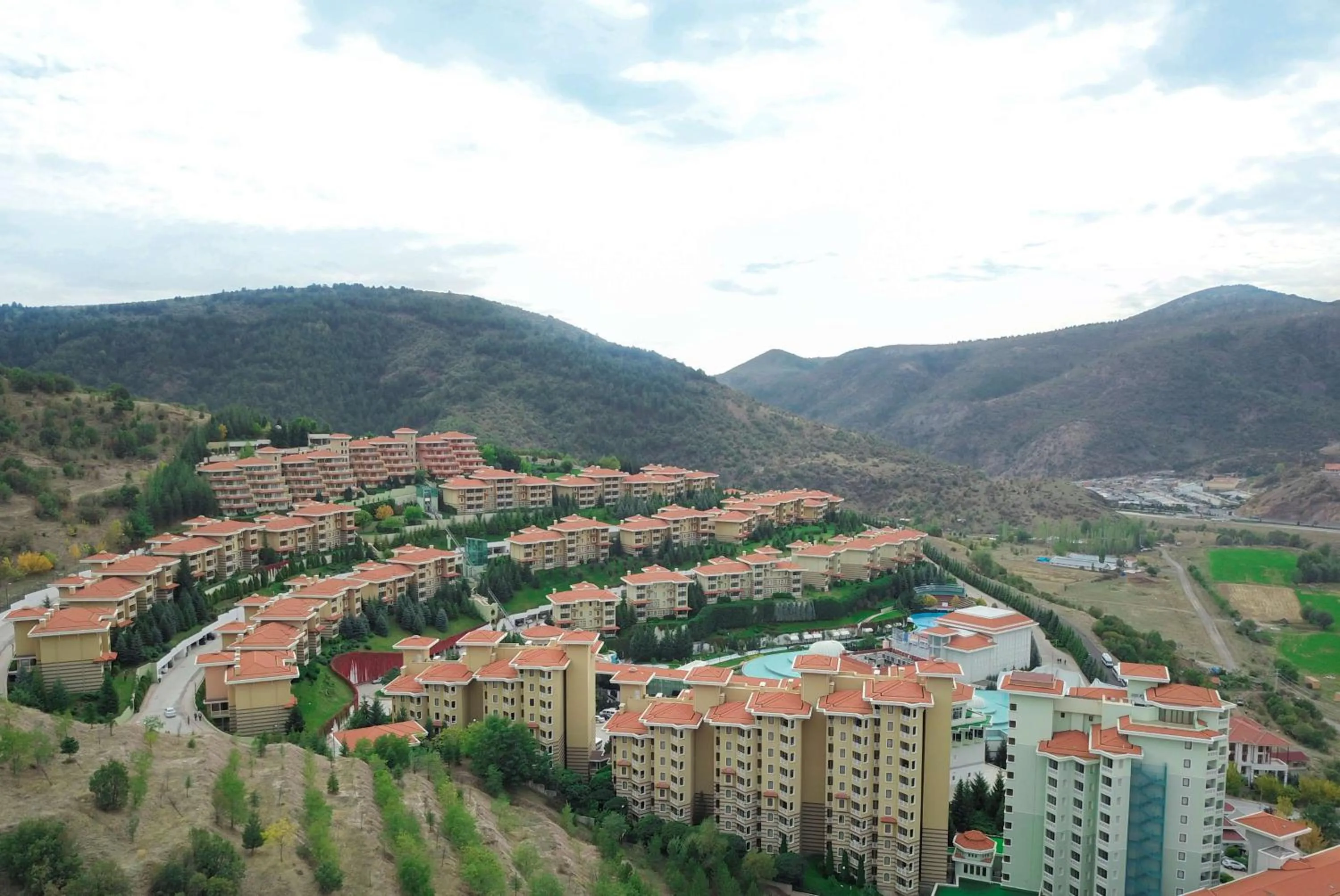 Bird's eye view in Eliz Hotel Convention Center Thermal Spa & Wellnes