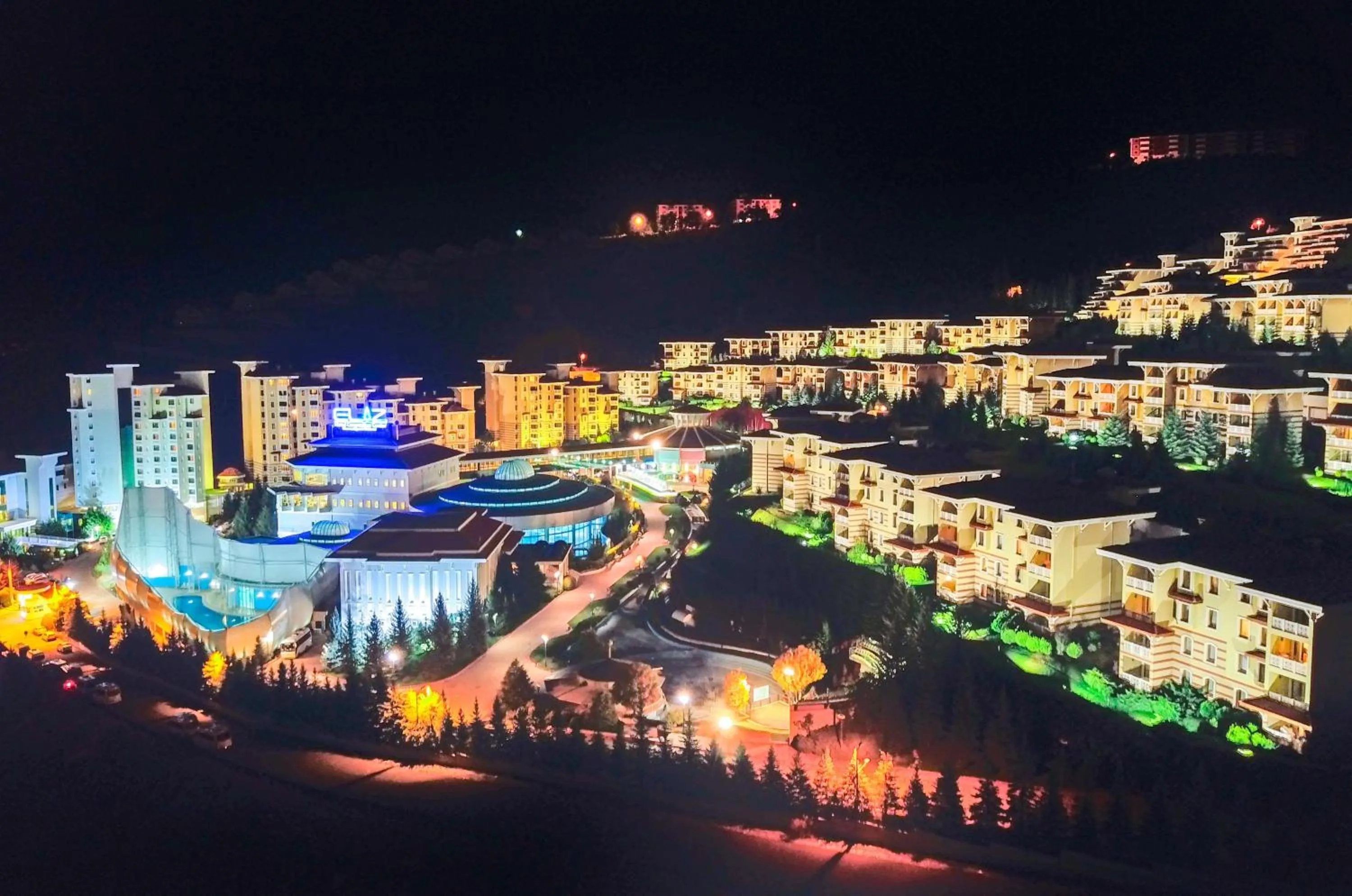 Bird's eye view in Eliz Hotel Convention Center Thermal Spa & Wellnes