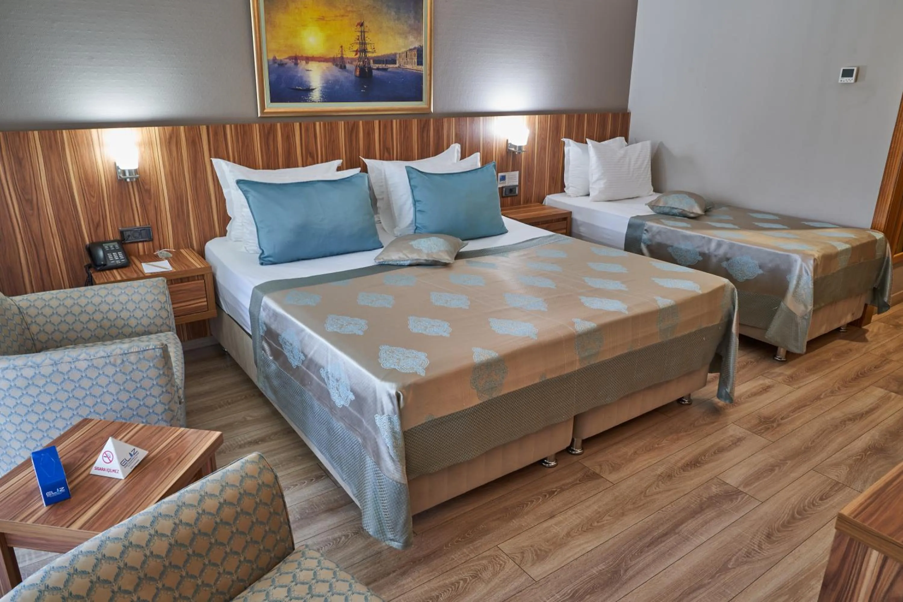 Bed in Eliz Hotel Convention Center Thermal Spa & Wellnes